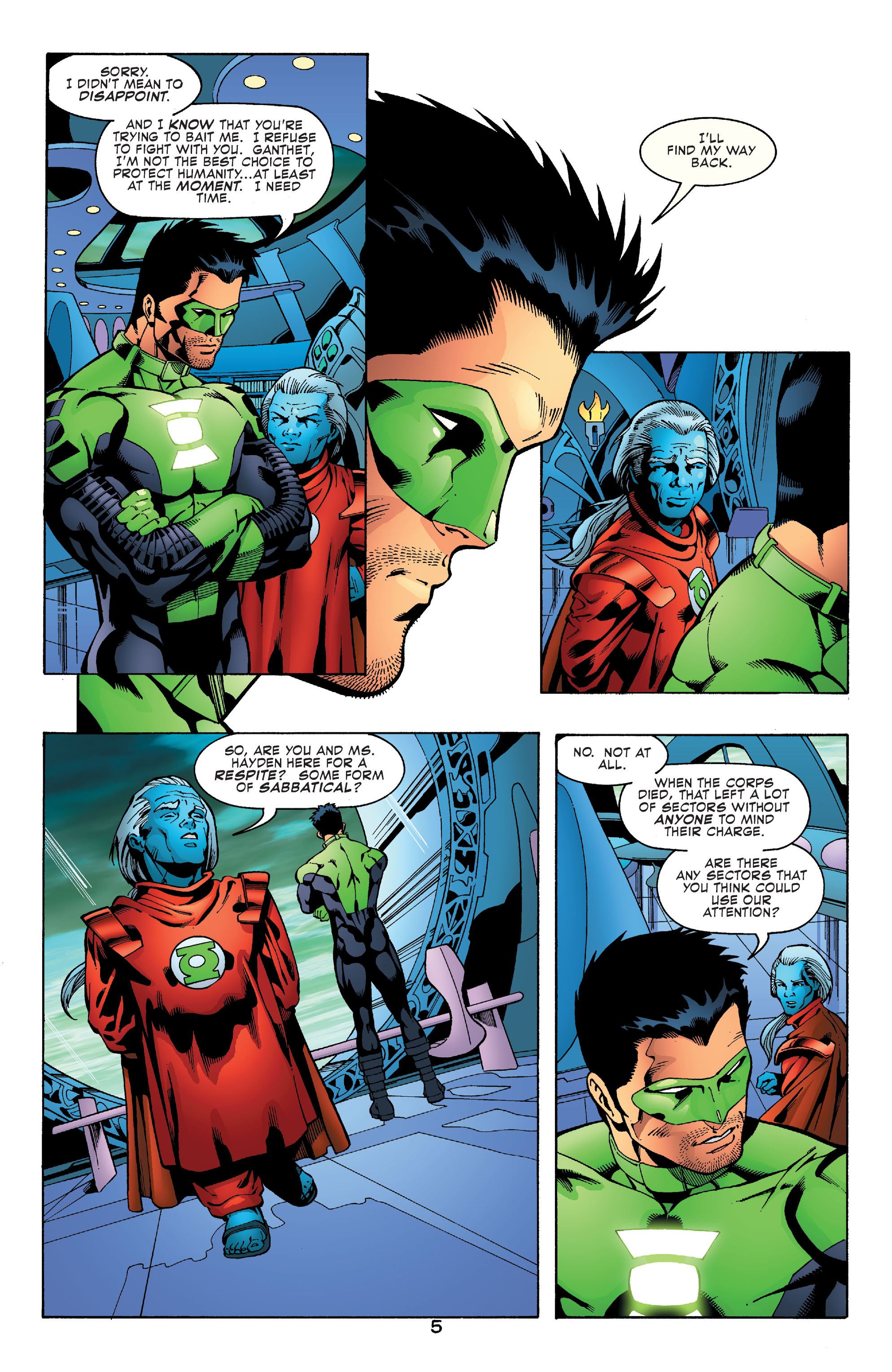 Read online Green Lantern (1990) comic -  Issue #158 - 5