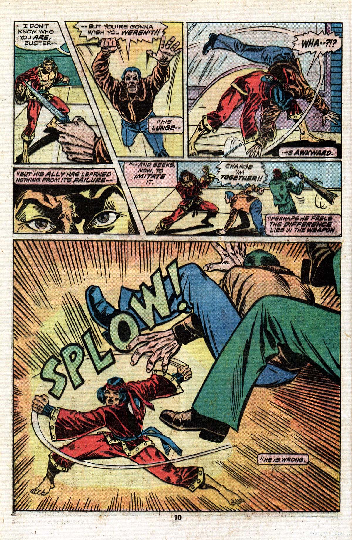 Read online Giant-Size Master of Kung Fu comic -  Issue #4 - 9