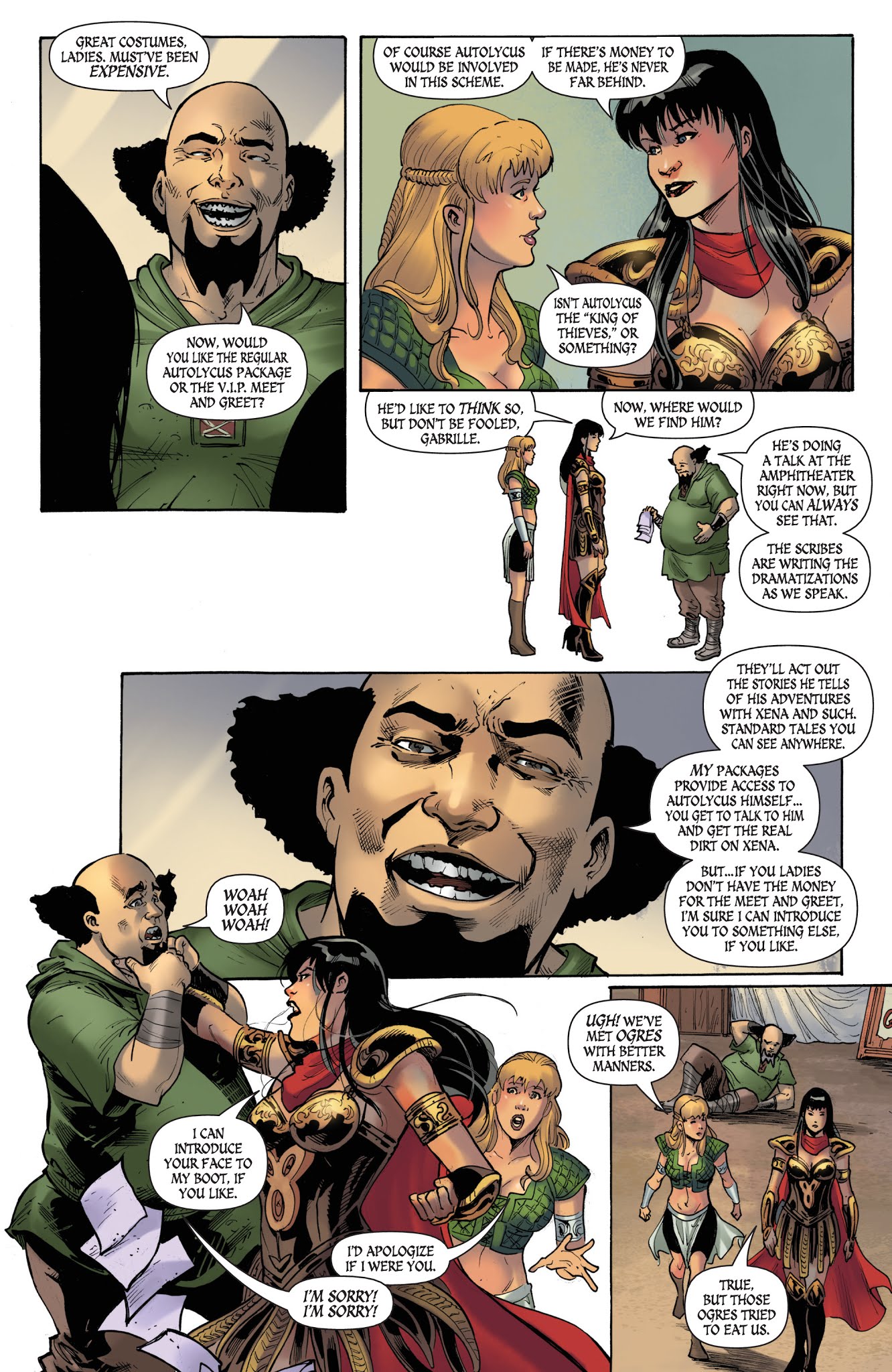 Read online Xena: Warrior Princess (2018) comic -  Issue #9 - 10