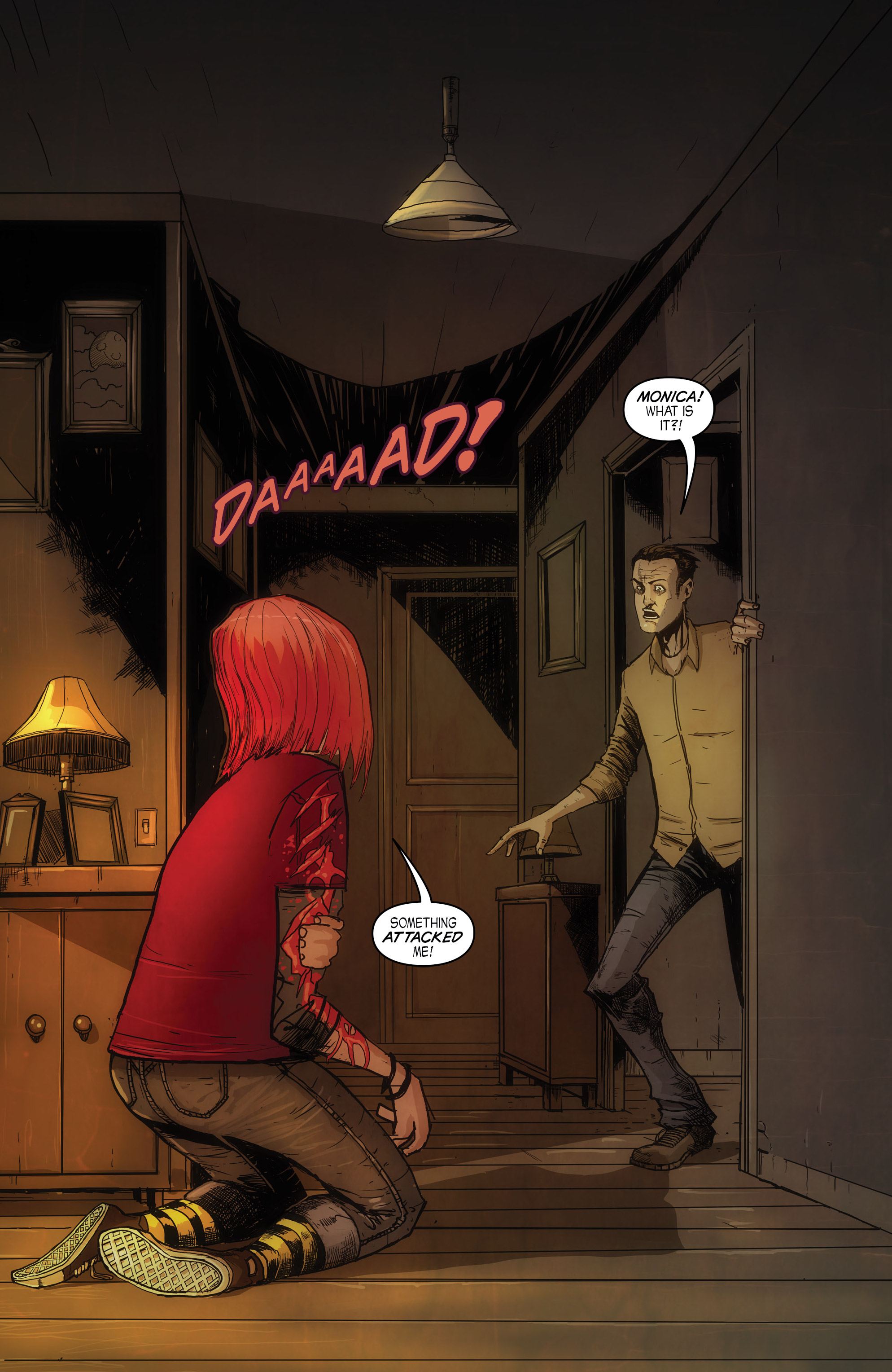 Read online John Carpenter Presents Storm Kids: Monica Bleue: A Werewolf Story comic -  Issue #1 - 26