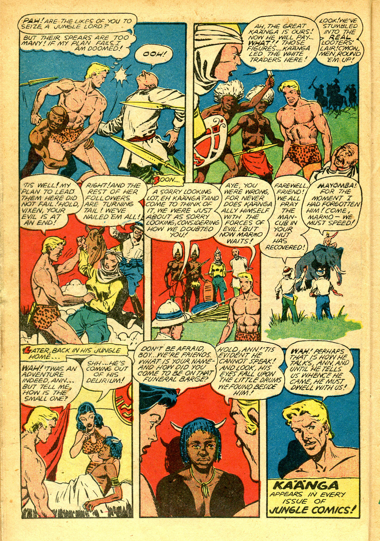 Read online Jungle Comics comic -  Issue #117 - 13