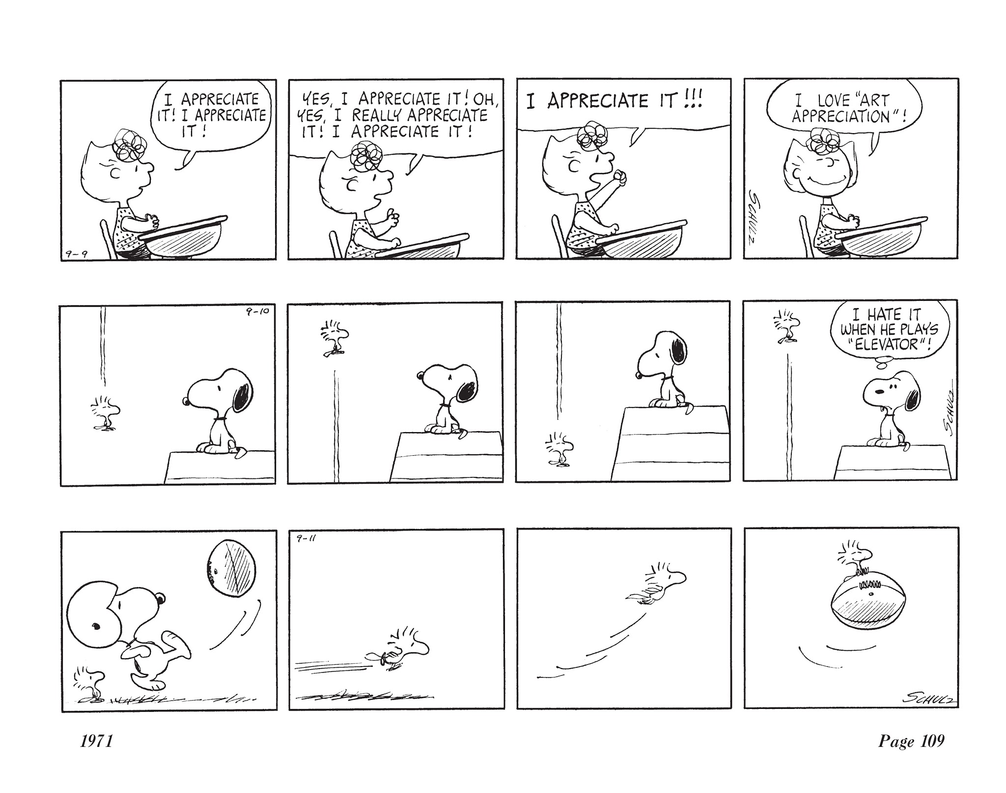 Read online The Complete Peanuts comic -  Issue # TPB 11 - 124