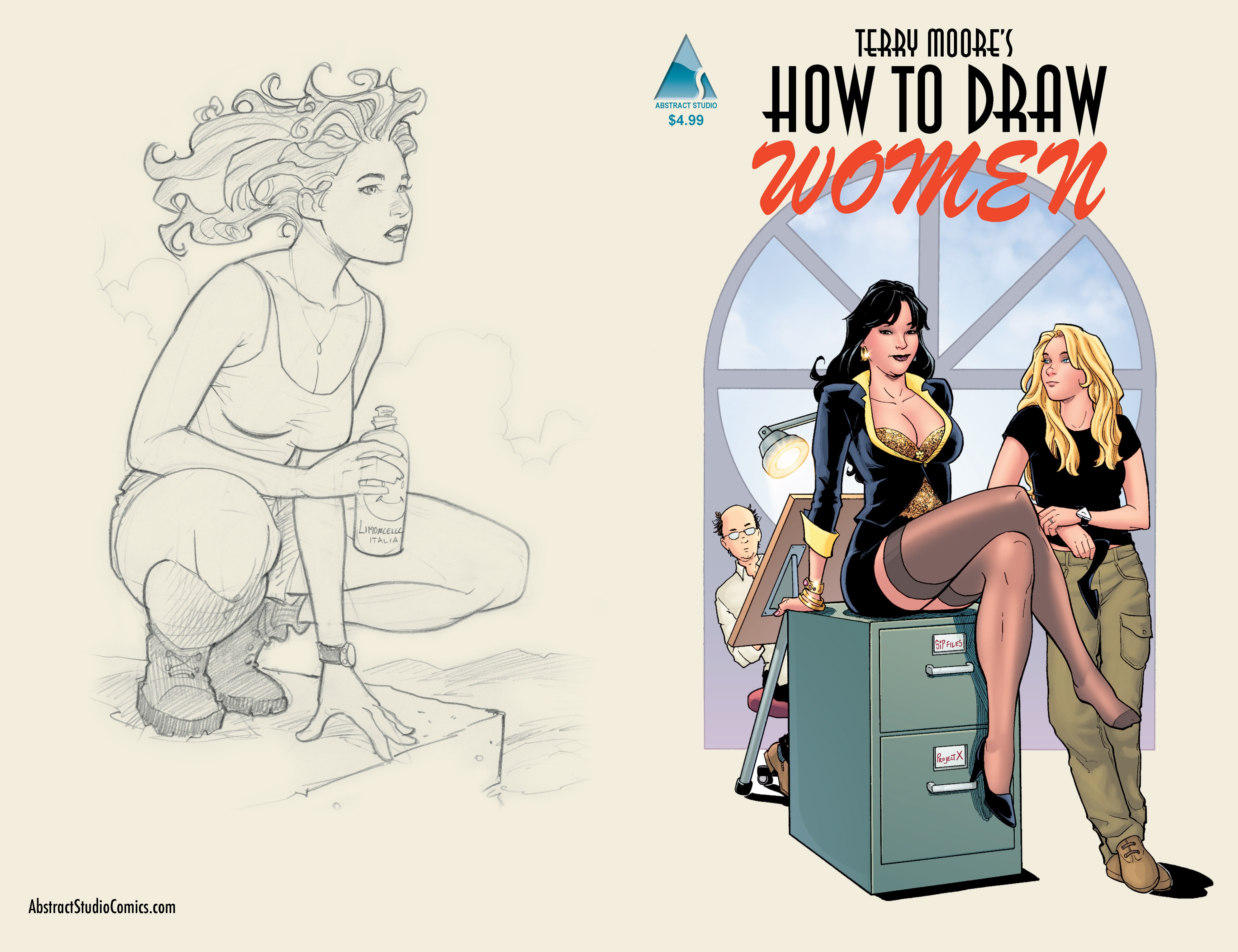 Read online Terry Moore's How to Draw... comic -  Issue # Women - 27