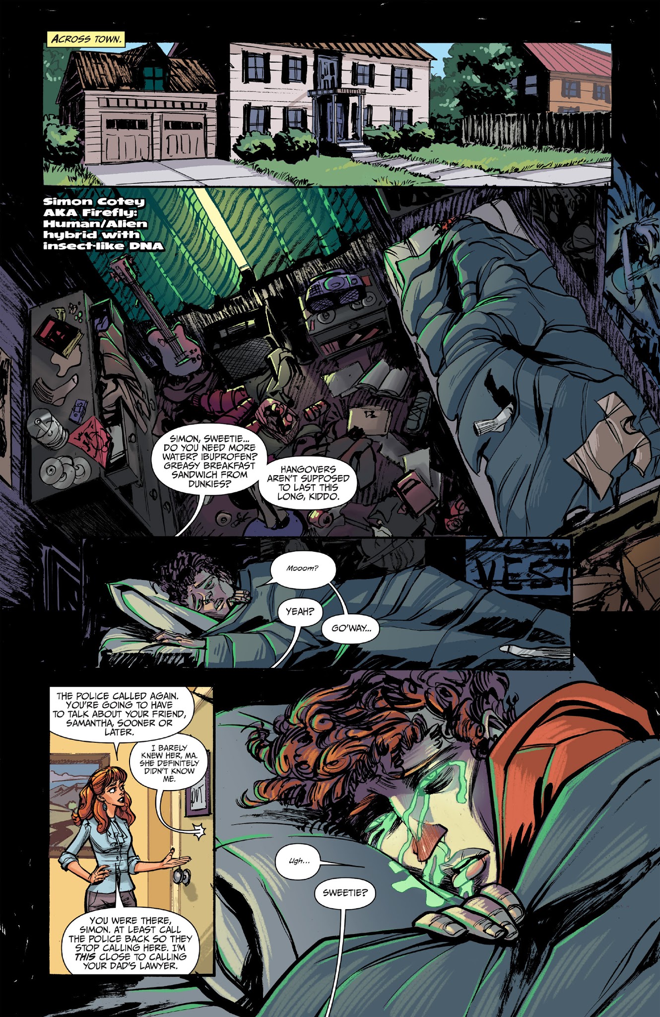 Read online The Pantheon Project comic -  Issue #3 - 8