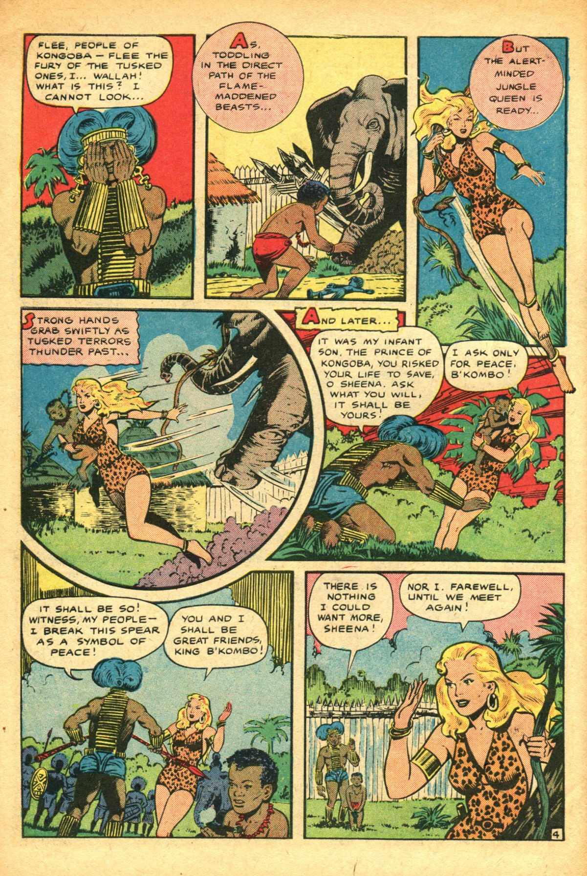 Read online Jumbo Comics comic -  Issue #140 - 6