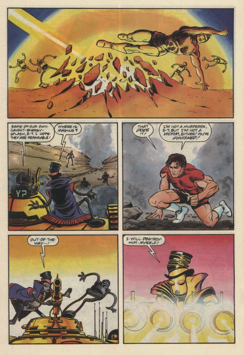 Read online Magnus Robot Fighter (1991) comic -  Issue #9 - 18