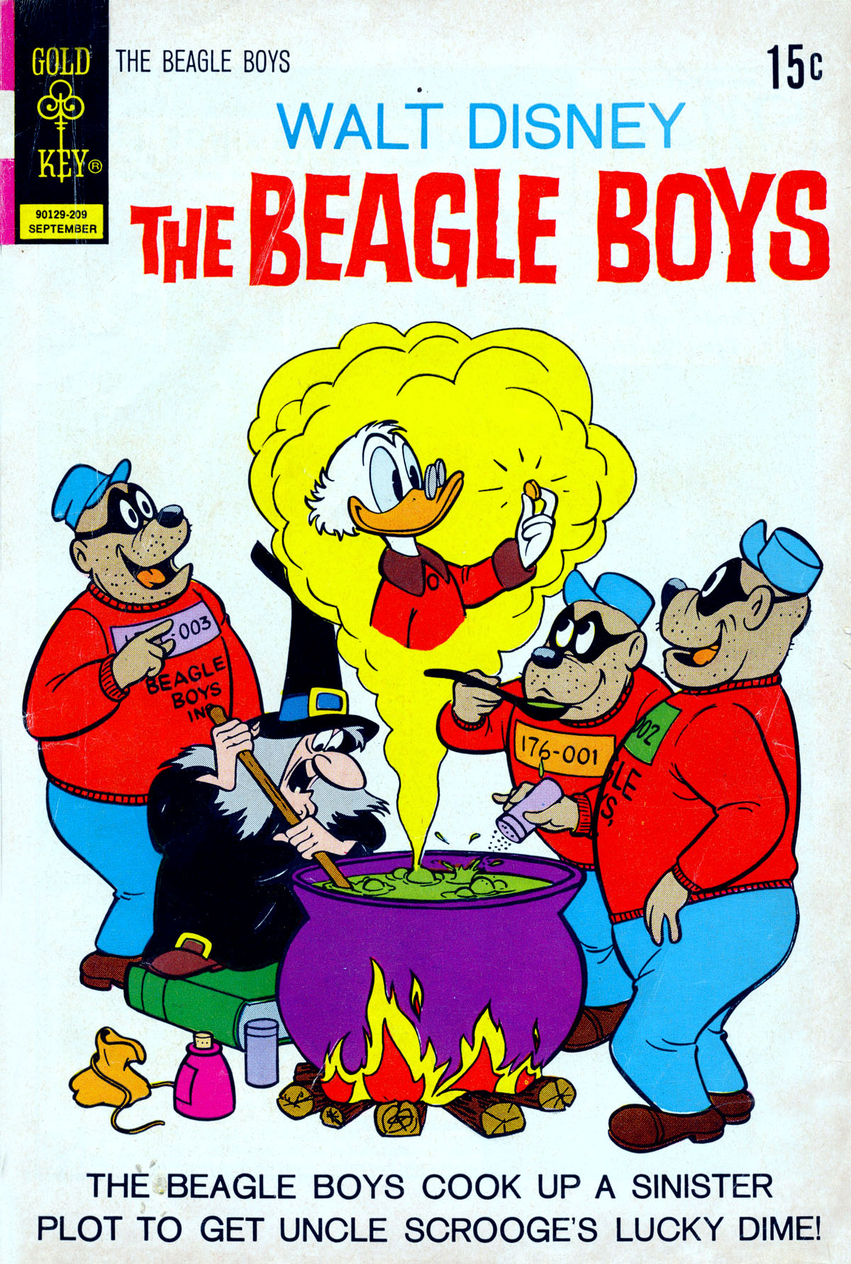 Read online Walt Disney THE BEAGLE BOYS comic -  Issue #14 - 1