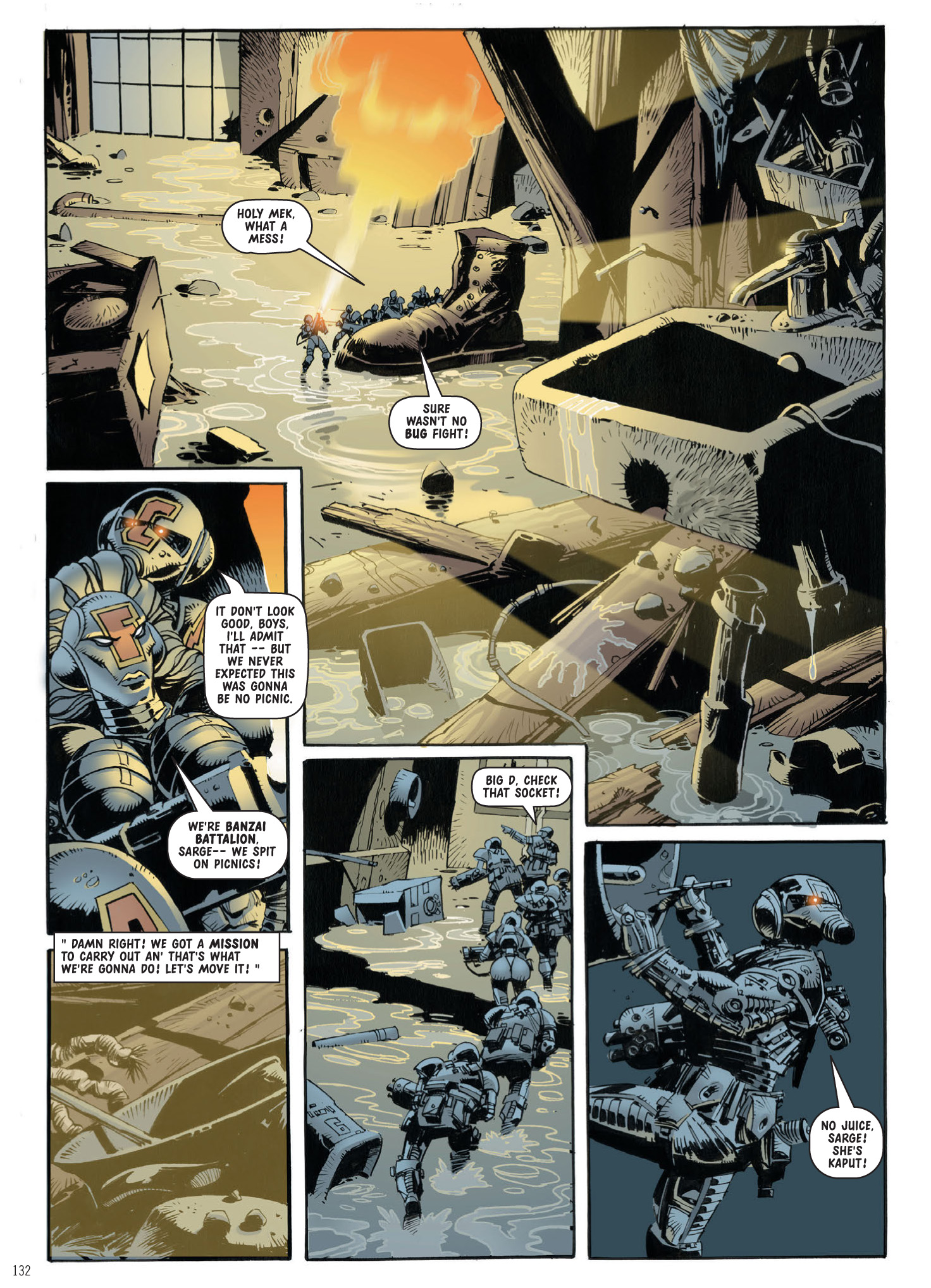 Read online Judge Dredd: The Complete Case Files comic -  Issue # TPB 31 - 133