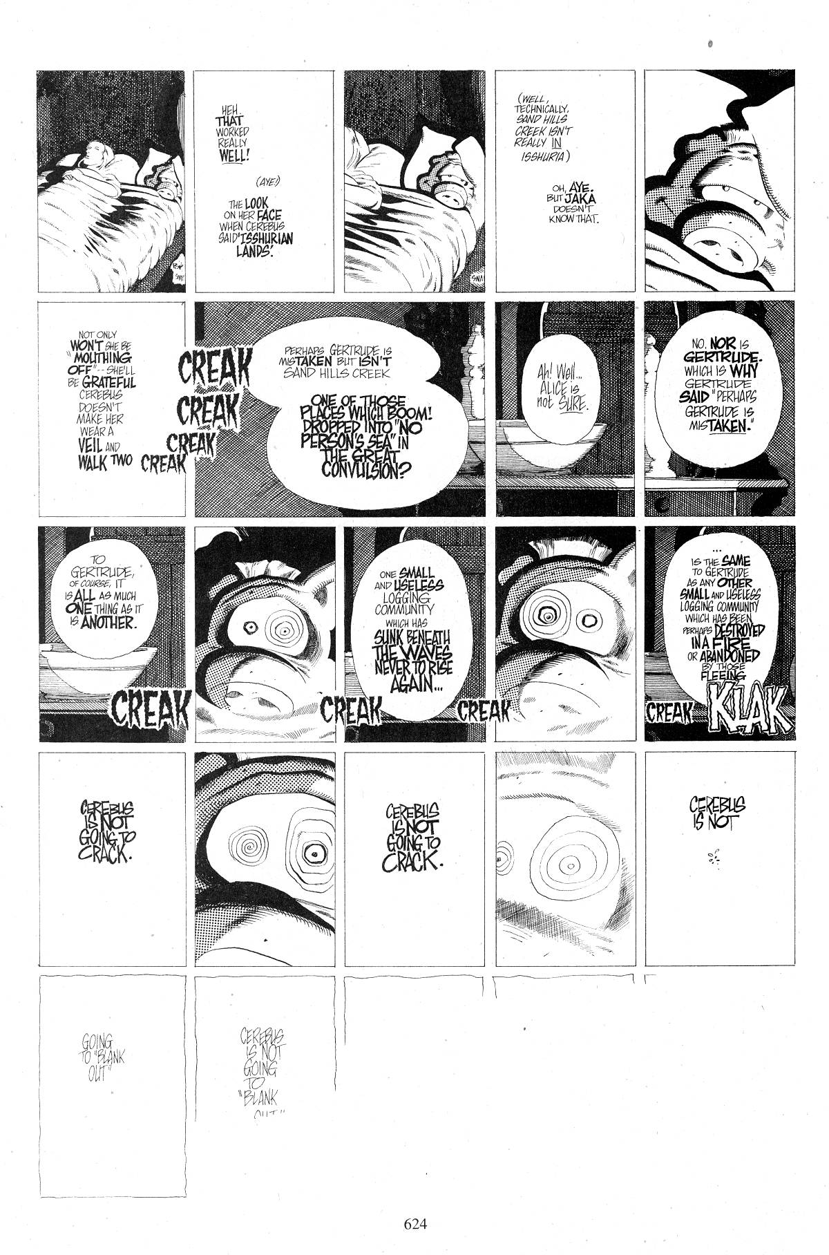 Read online Cerebus comic -  Issue #262 - 21