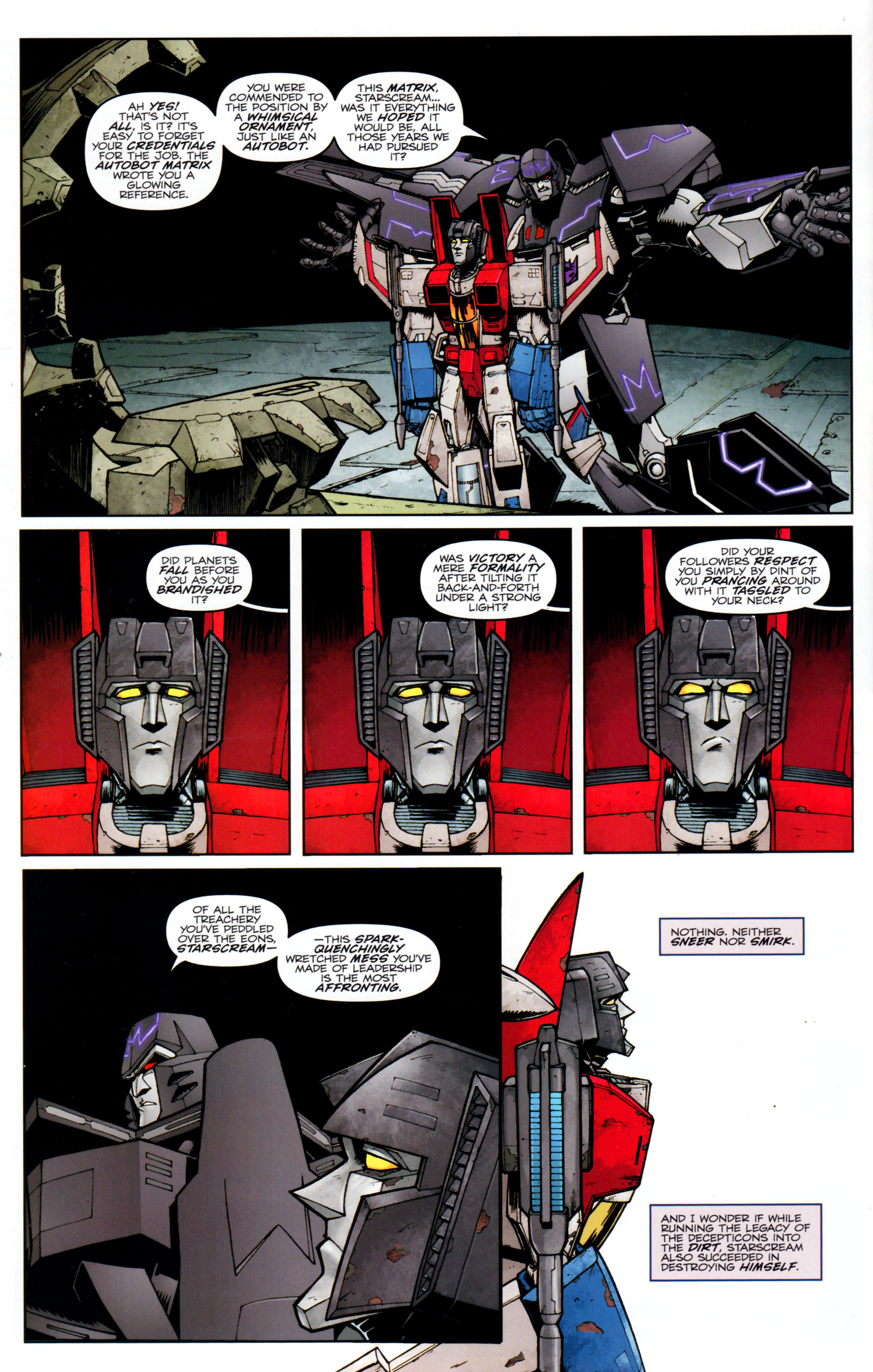 Read online The Transformers Spotlight: Megatron comic -  Issue # Full - 10