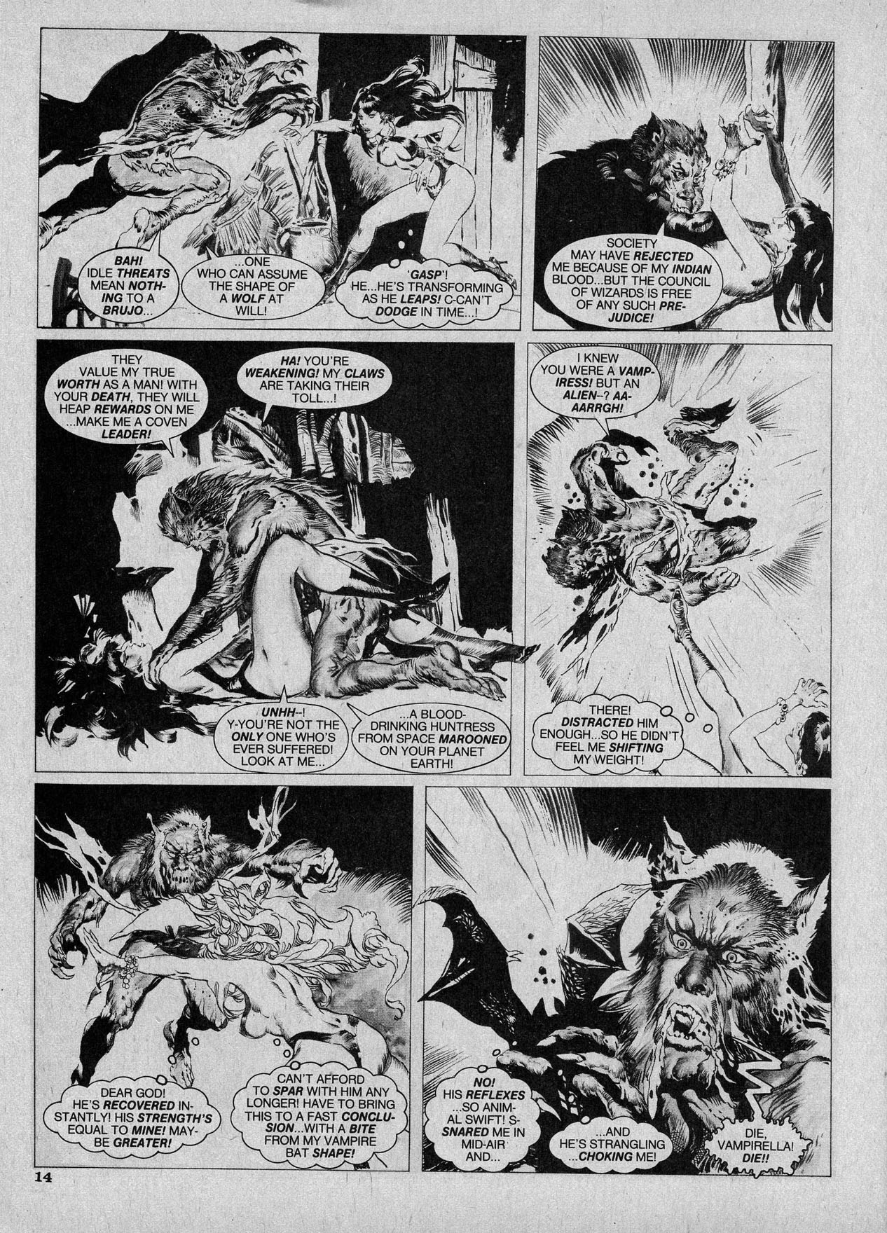 Read online Vampirella (1969) comic -  Issue #98 - 14
