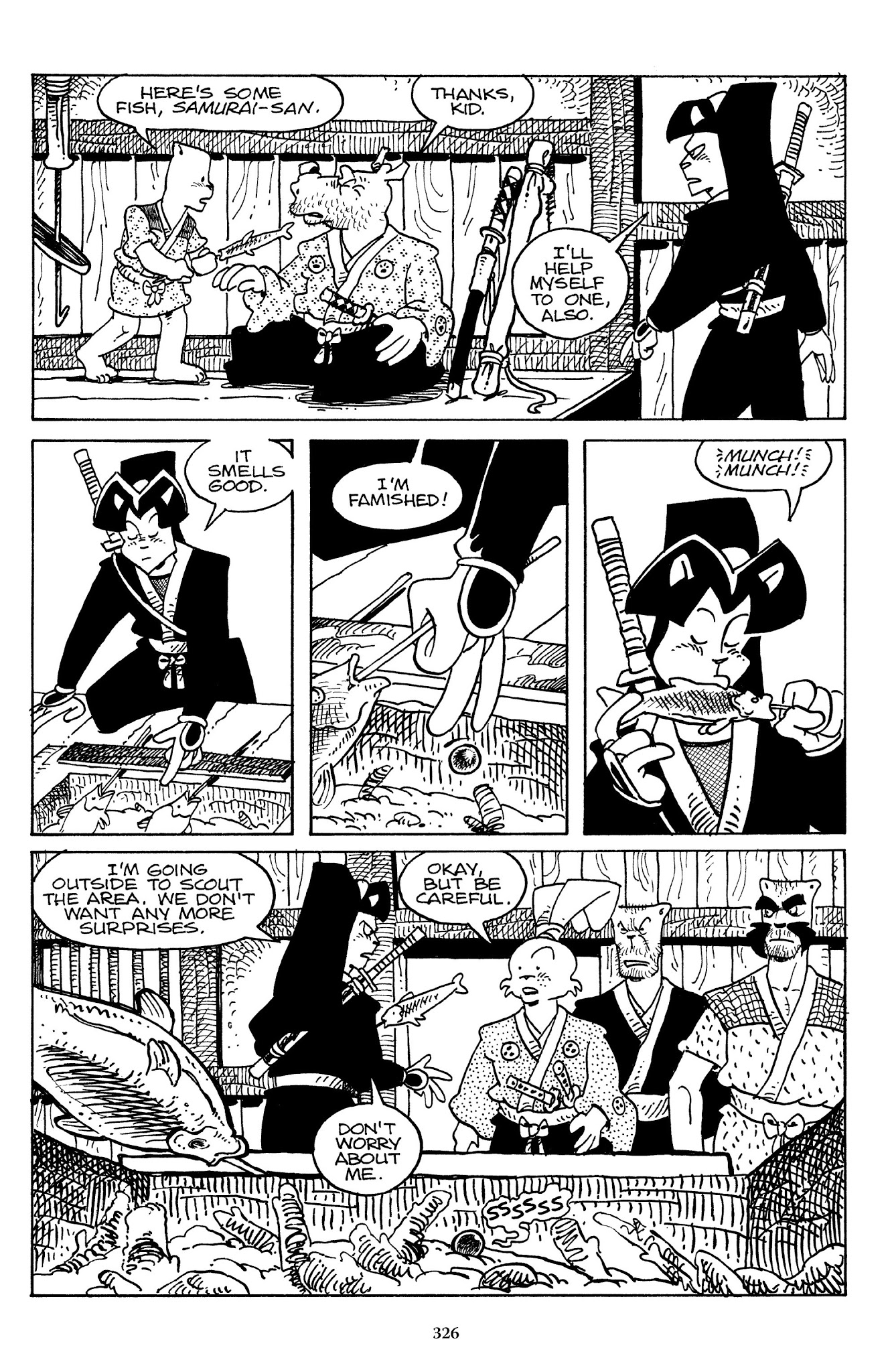 Read online The Usagi Yojimbo Saga comic -  Issue # TPB 3 - 322