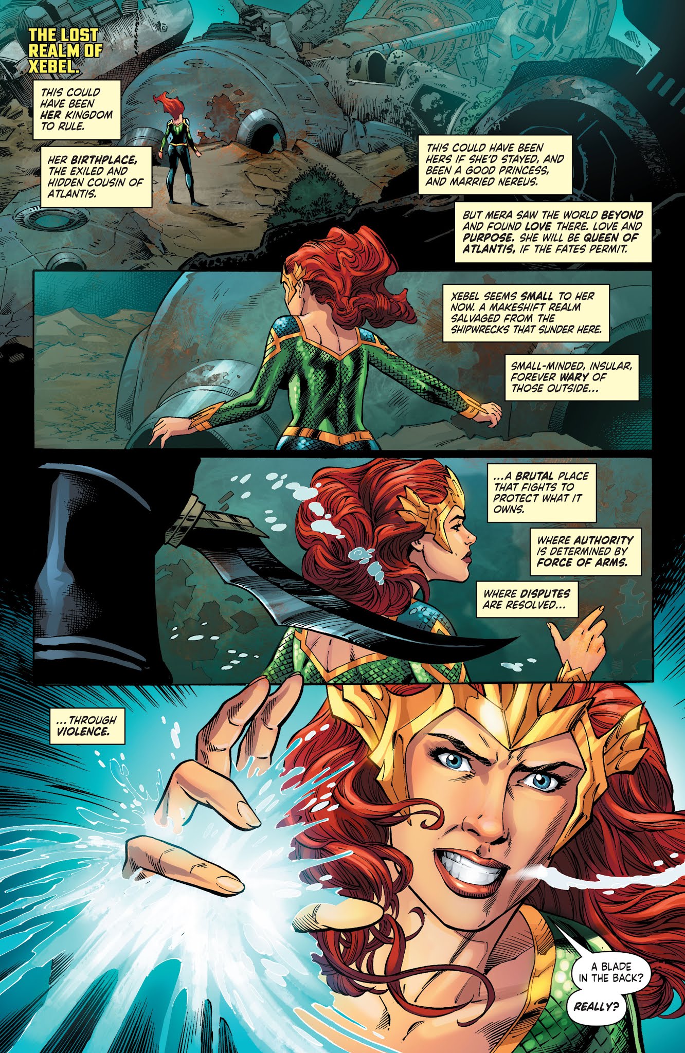 Read online Mera: Queen of Atlantis comic -  Issue #5 - 3