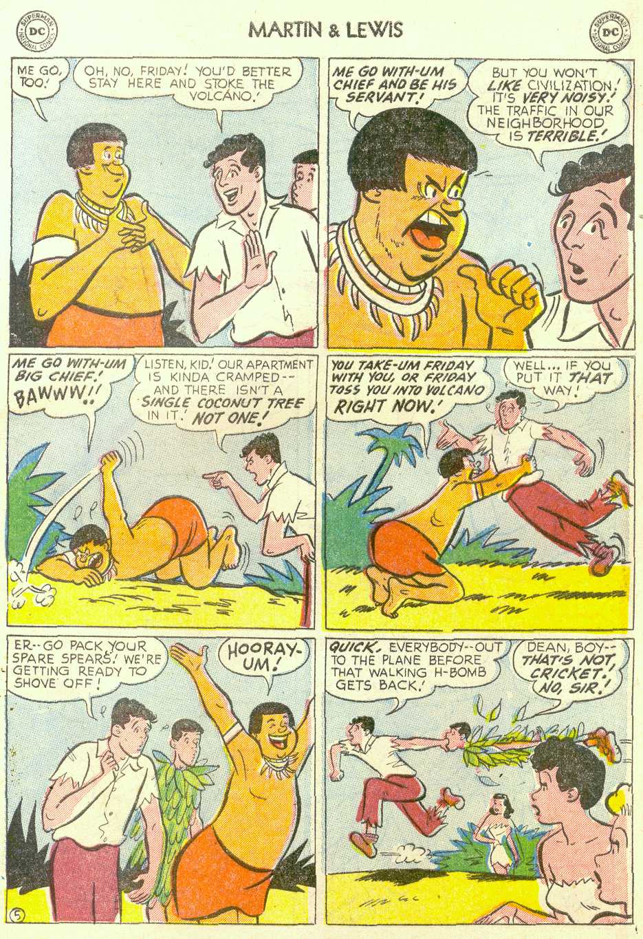 Read online The Adventures of Dean Martin and Jerry Lewis comic -  Issue #19 - 29