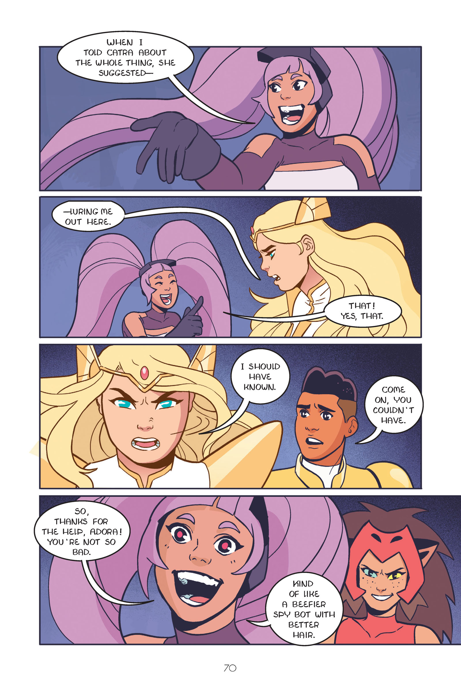 Read online She-Ra and the Princesses of Power: Legend of the Fire Princess comic -  Issue # TPB - 72