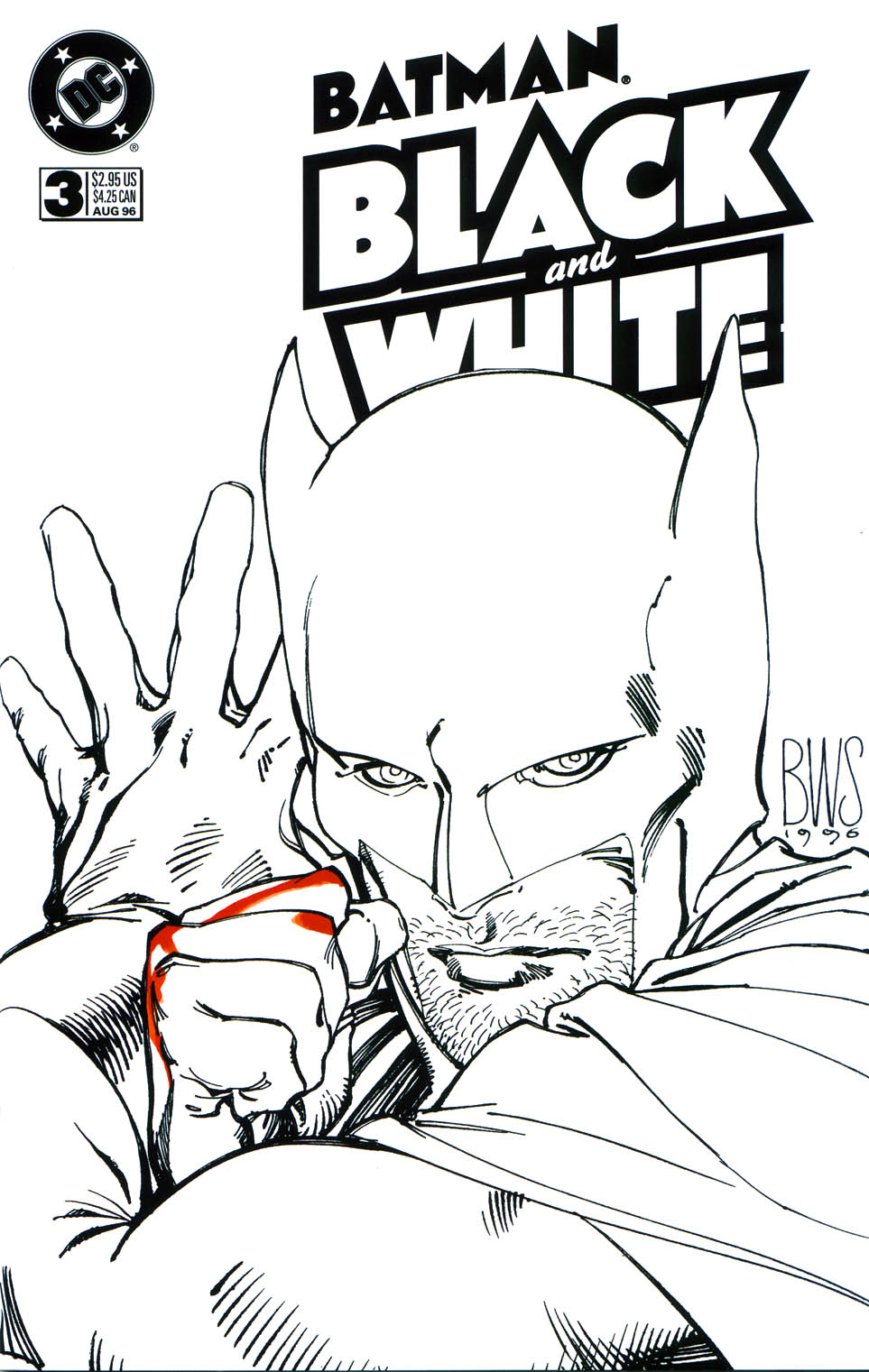 Read online Batman Black and White comic -  Issue #3 - 1