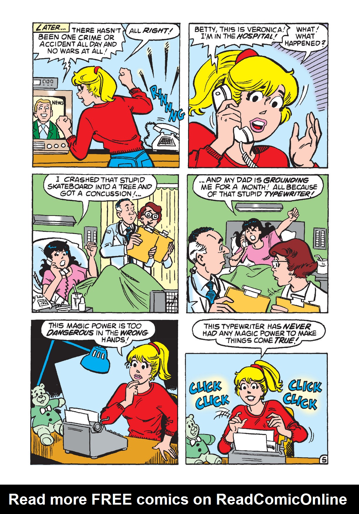 Read online Betty and Veronica Double Digest comic -  Issue #223 - 267