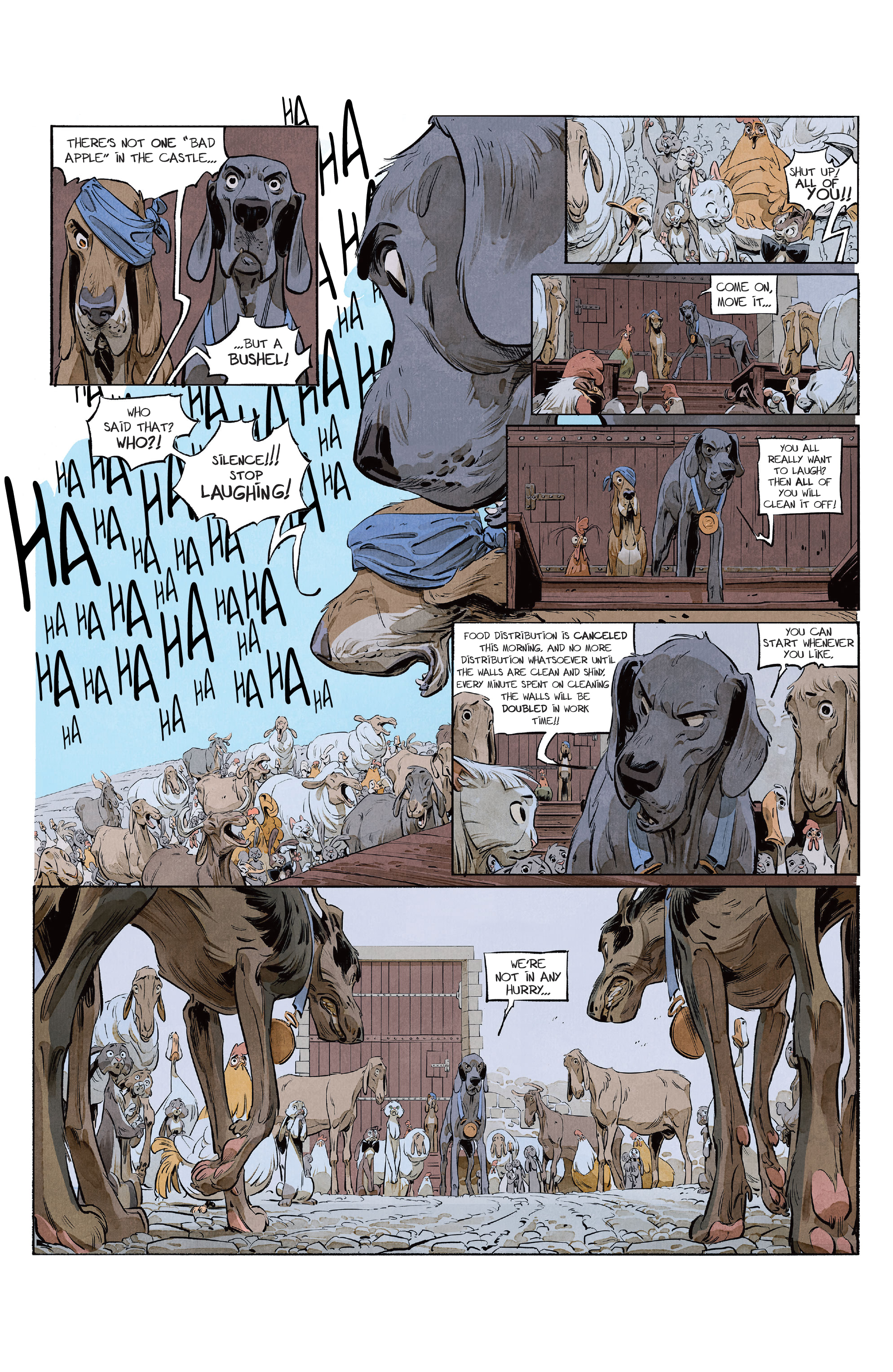Read online Animal Castle comic -  Issue #3 - 16