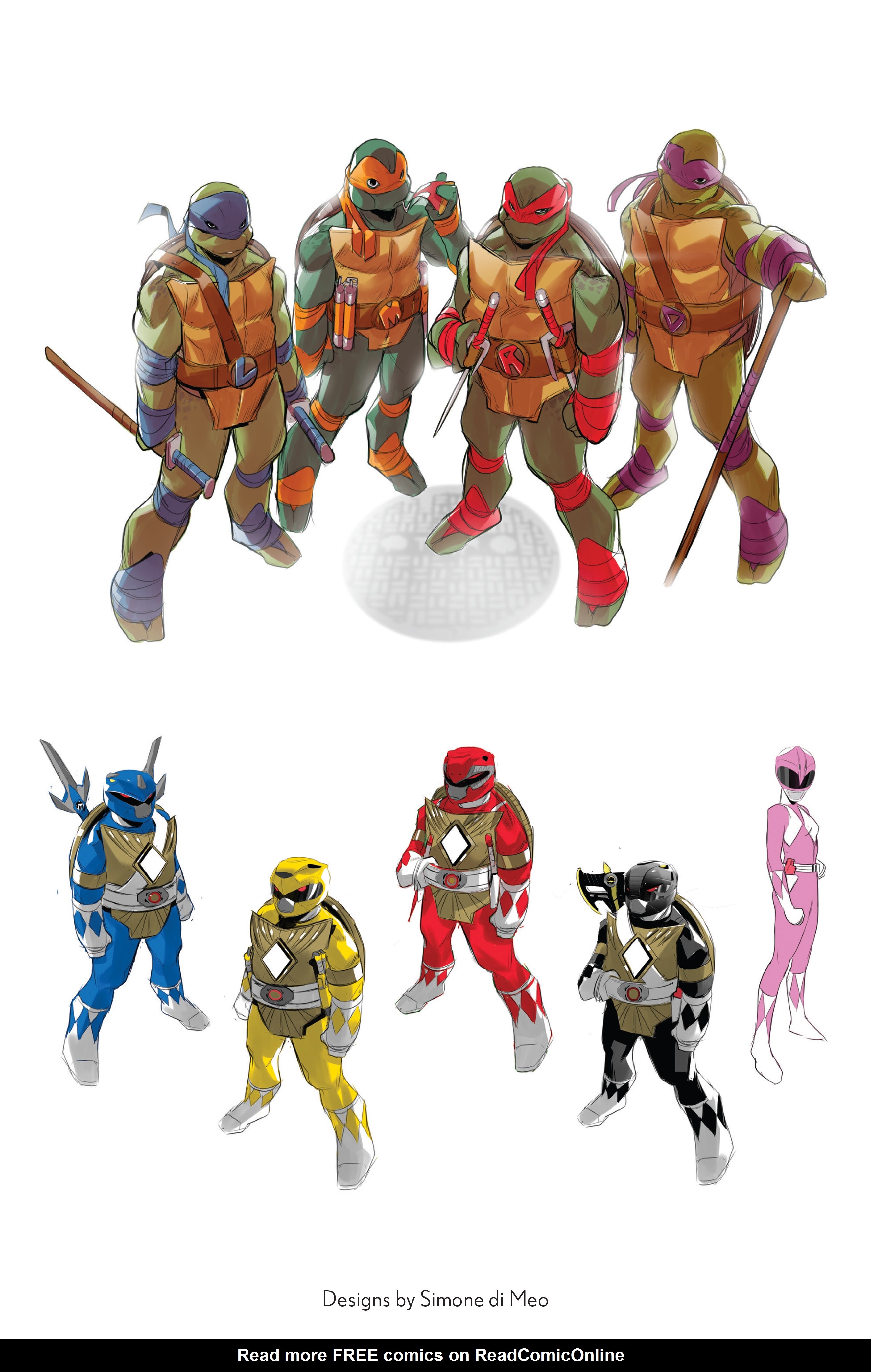 Read online Mighty Morphin Power Rangers: Teenage Mutant Ninja Turtles comic -  Issue # _TPB - 137