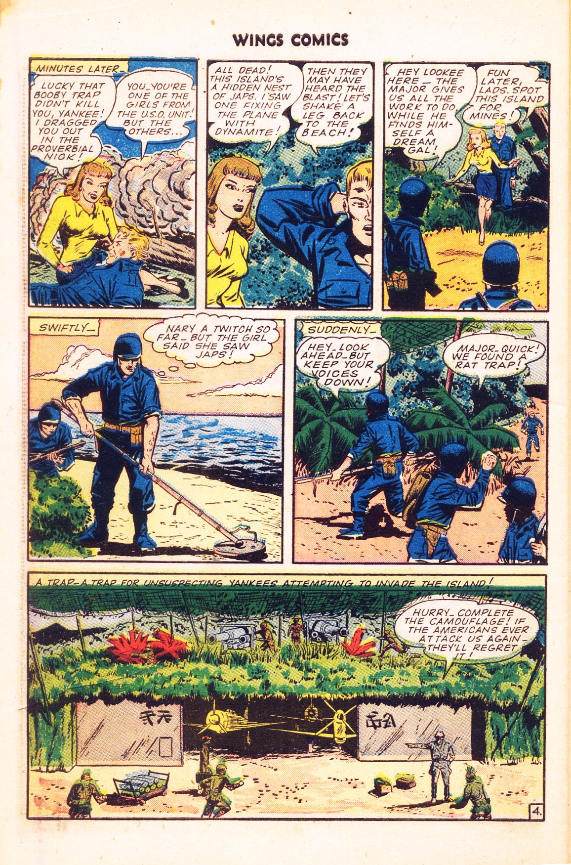 Read online Wings Comics comic -  Issue #56 - 48