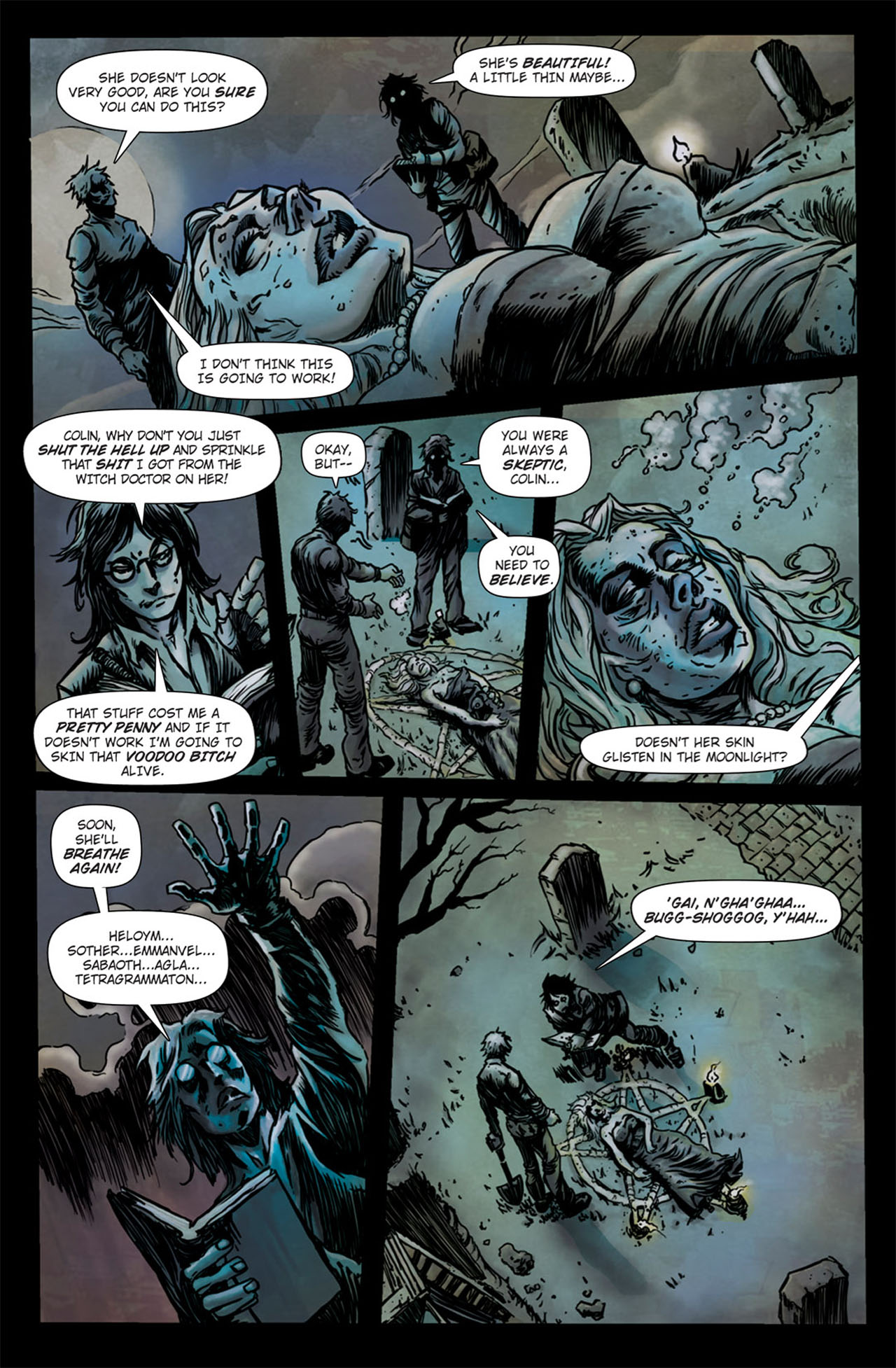 Read online Zombie Terrors comic -  Issue #2 - 8