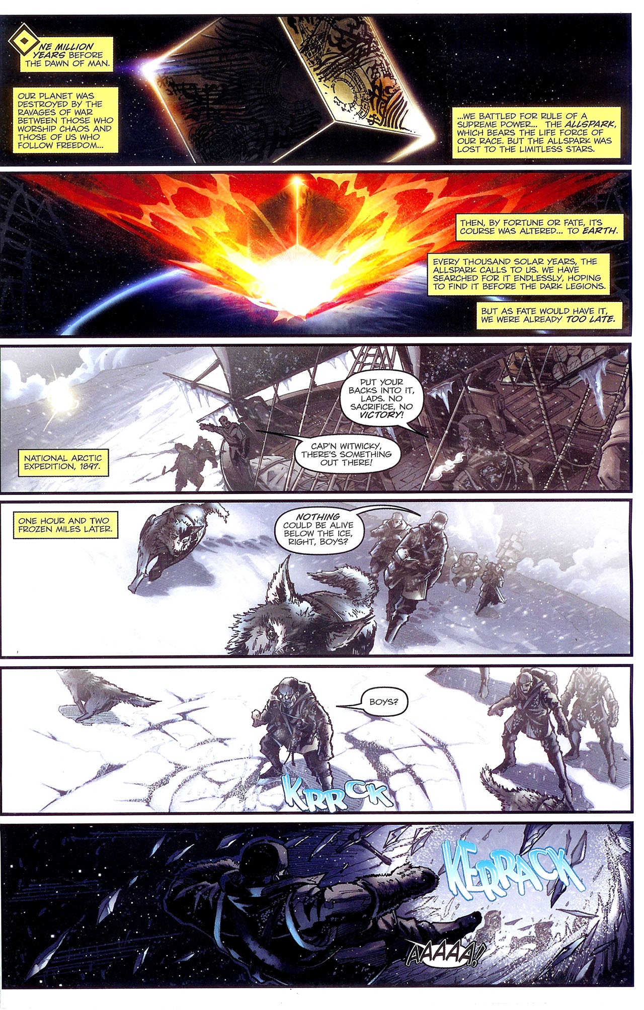 Read online Transformers: The Movie Adaptation comic -  Issue #1 - 3