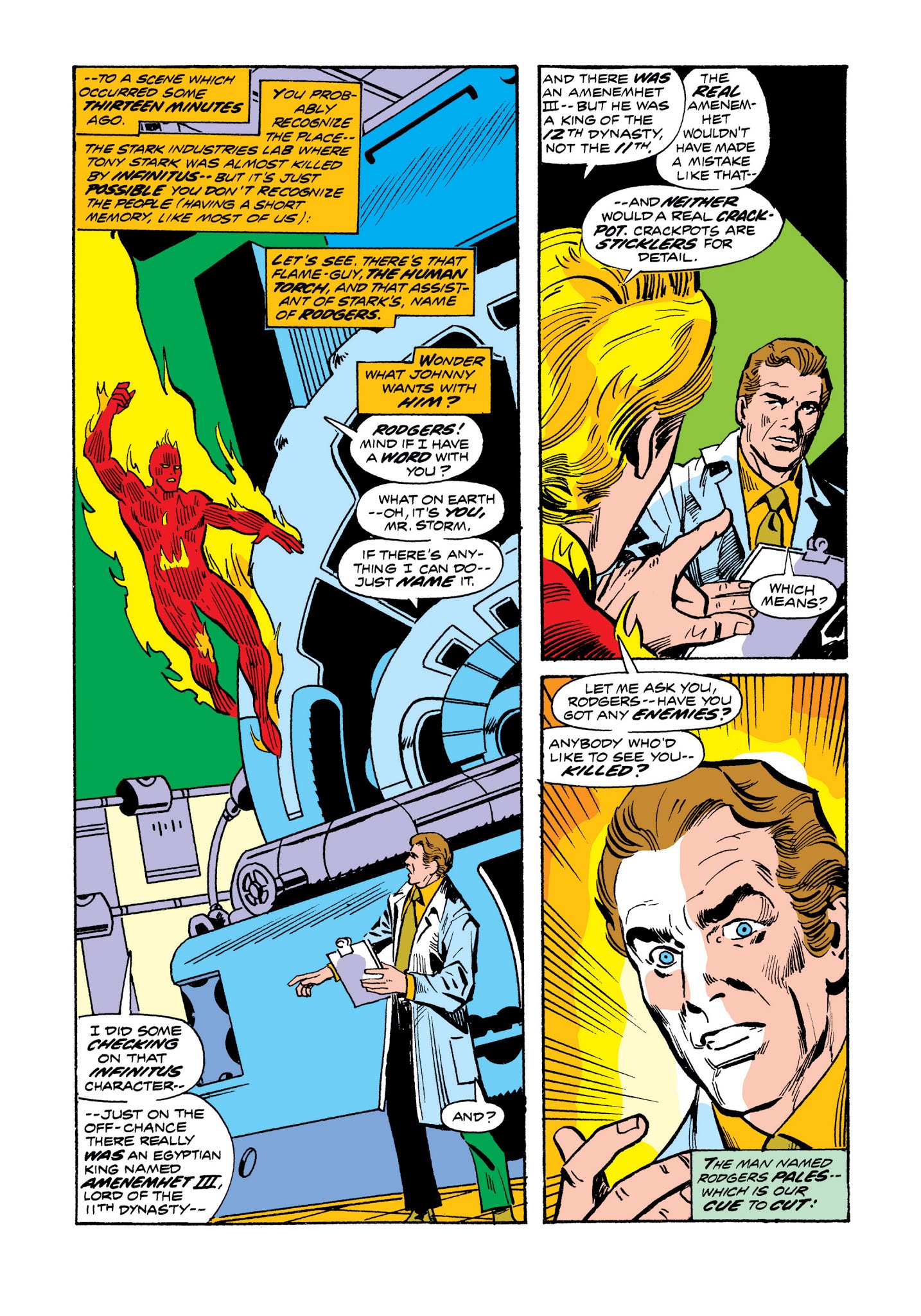 Read online Marvel Masterworks: Marvel Team-Up comic -  Issue # TPB 3 (Part 3) - 32