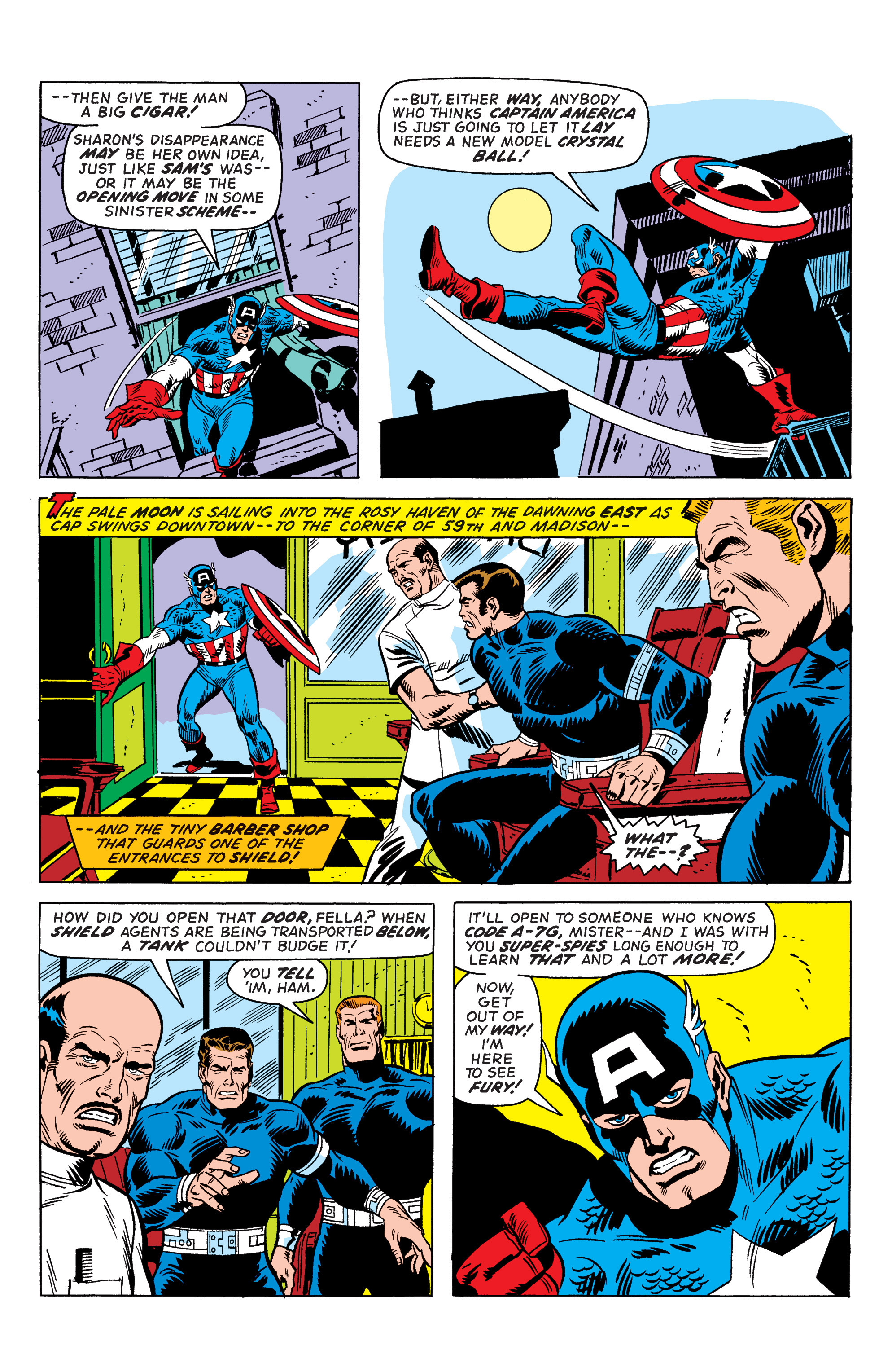 Read online Marvel Masterworks: Captain America comic -  Issue # TPB 8 (Part 1) - 31