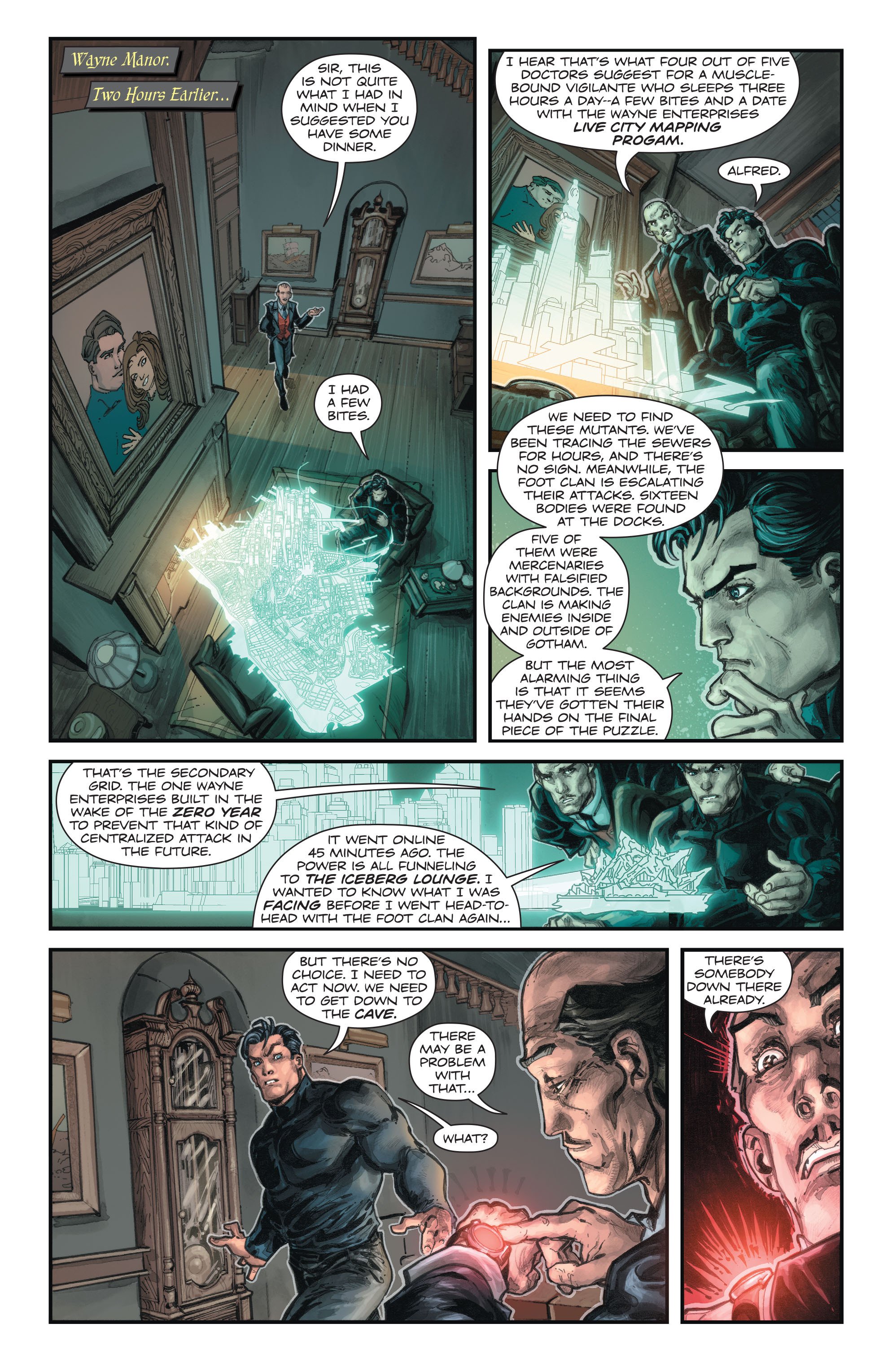 Read online Batman/Teenage Mutant Ninja Turtles comic -  Issue #3 - 10