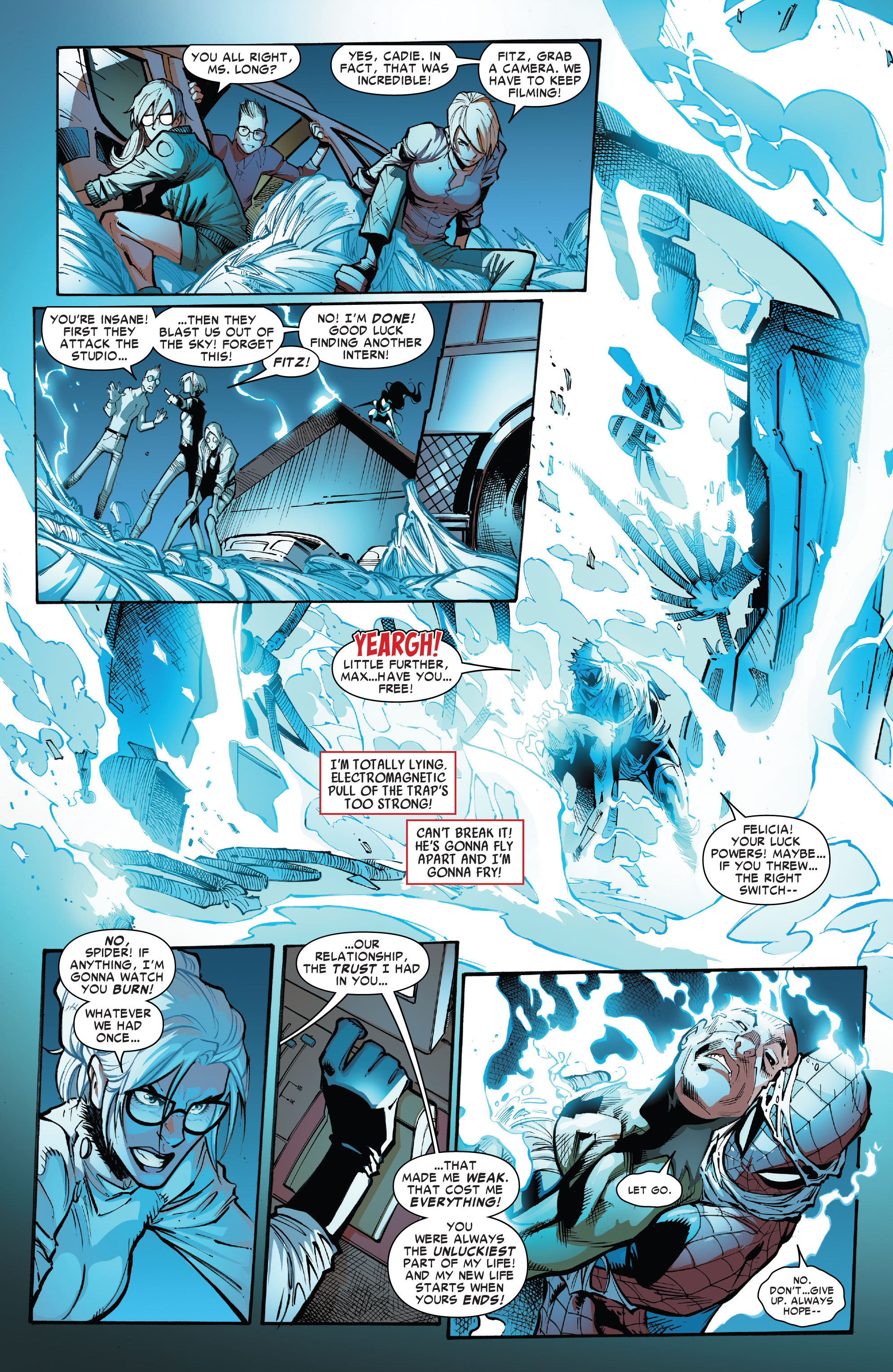 Read online Silk: Out of the Spider-Verse comic -  Issue # TPB 1 (Part 1) - 60
