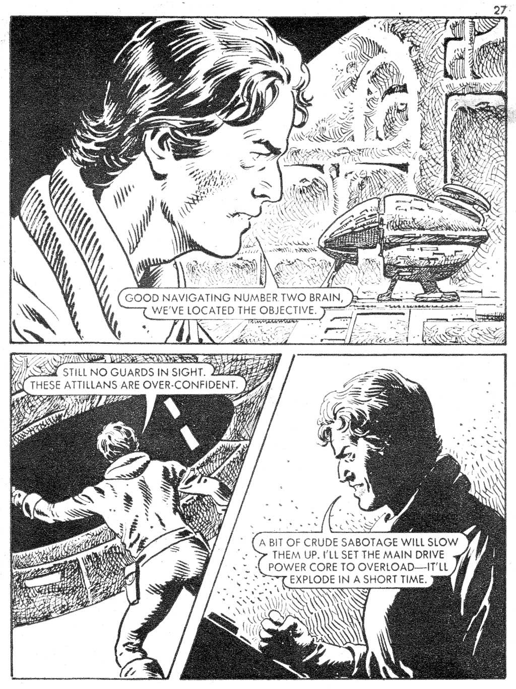 Read online Starblazer comic -  Issue #87 - 27