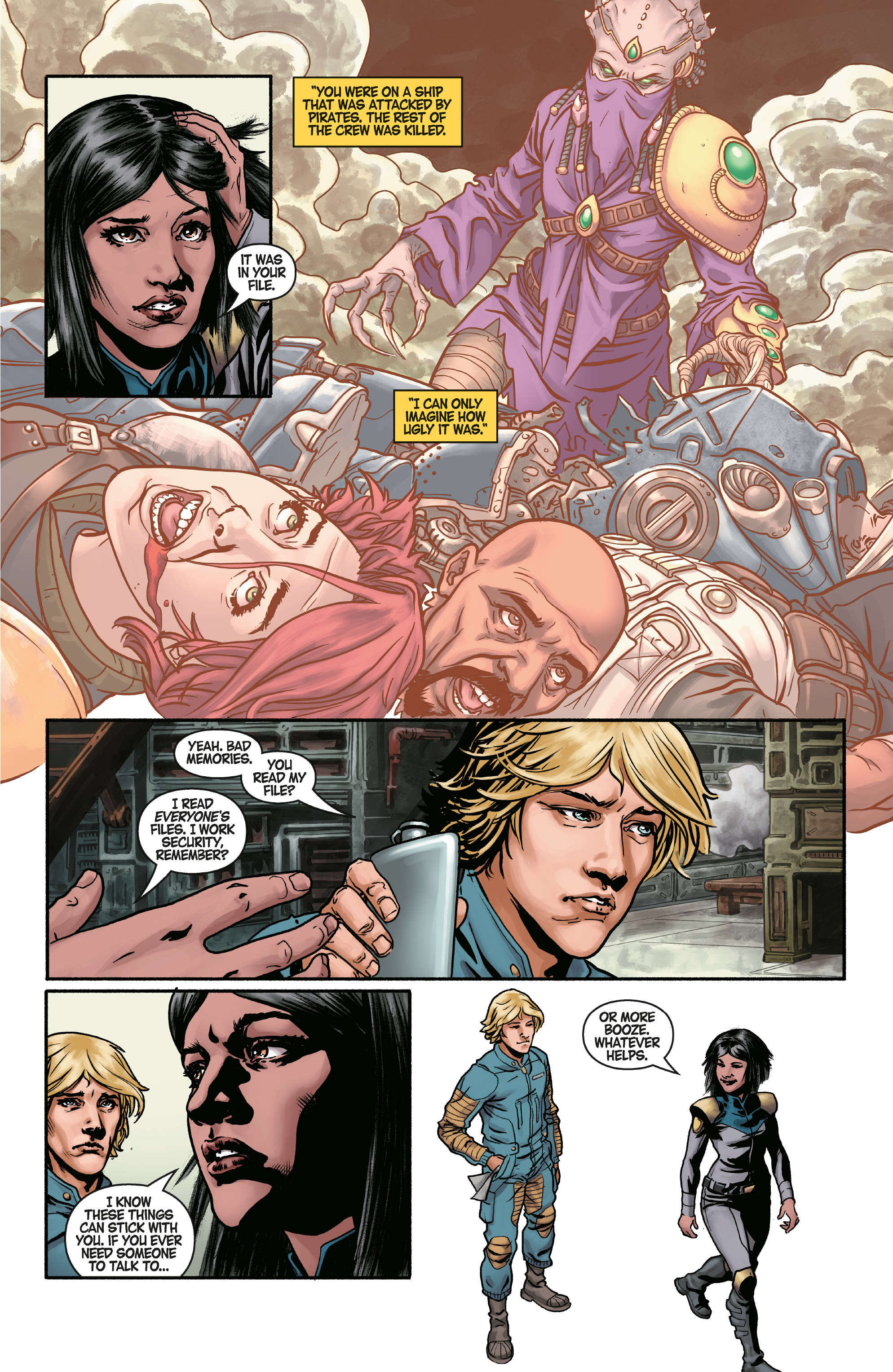 Read online StarCraft: Survivors comic -  Issue #2 - 9