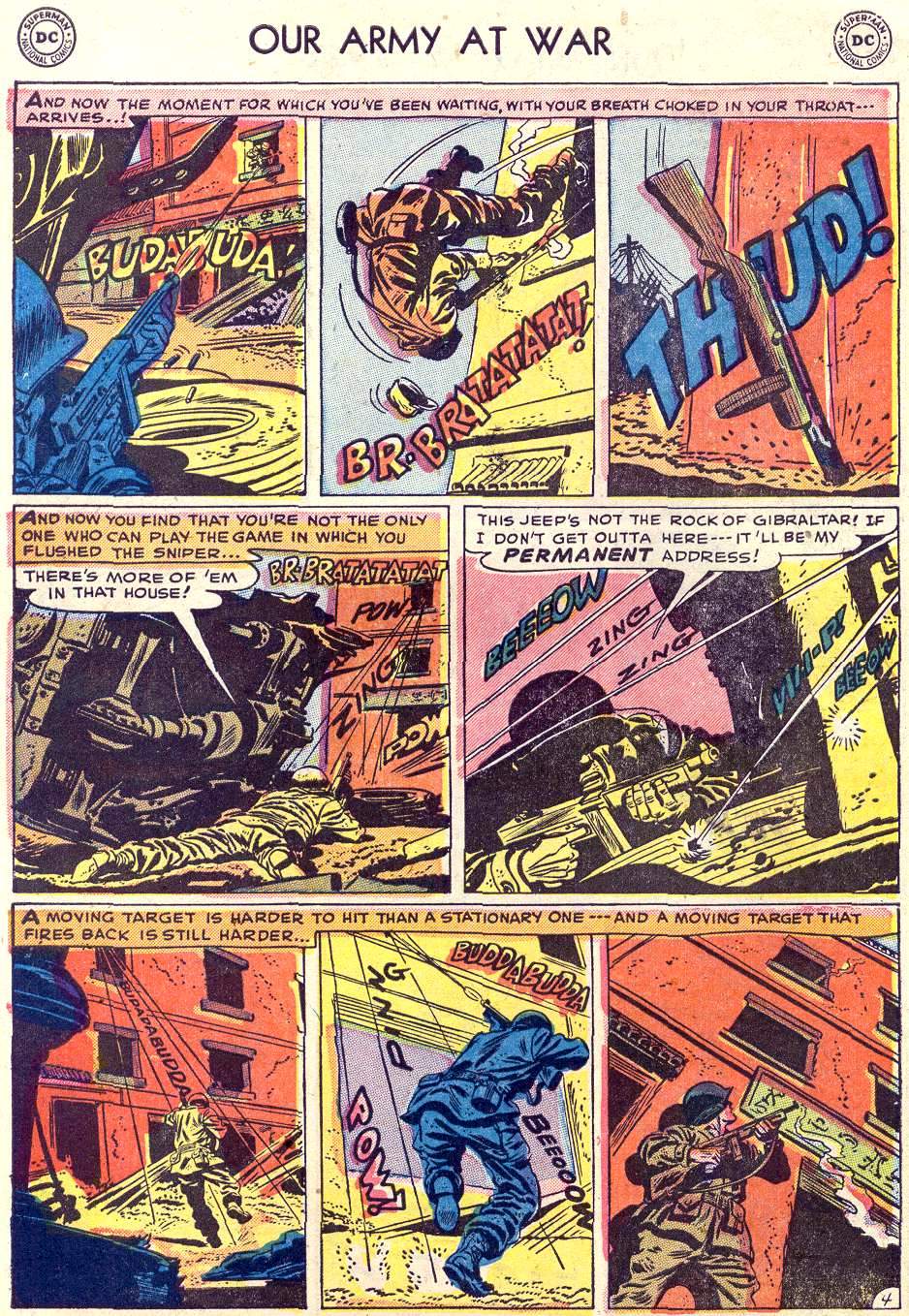 Read online Our Army at War (1952) comic -  Issue #8 - 6