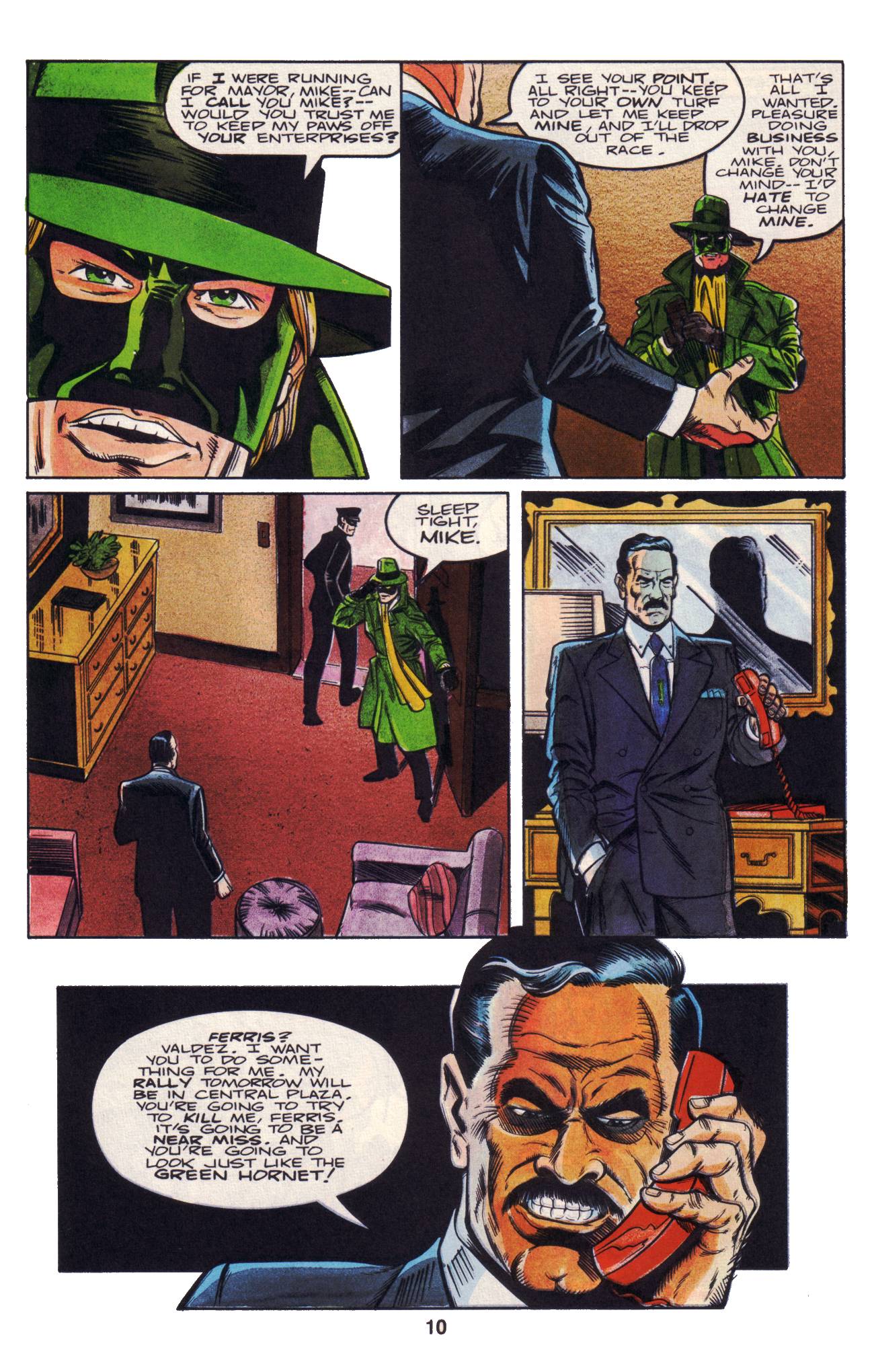 Read online The Green Hornet (1991) comic -  Issue #5 - 11