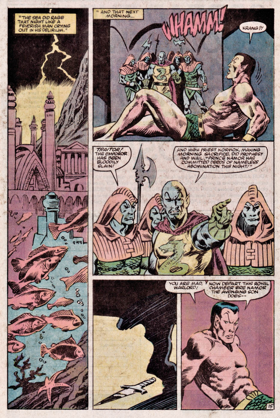 What If? (1977) issue 41 - The Sub-mariner had saved Atlantis from its destiny - Page 15