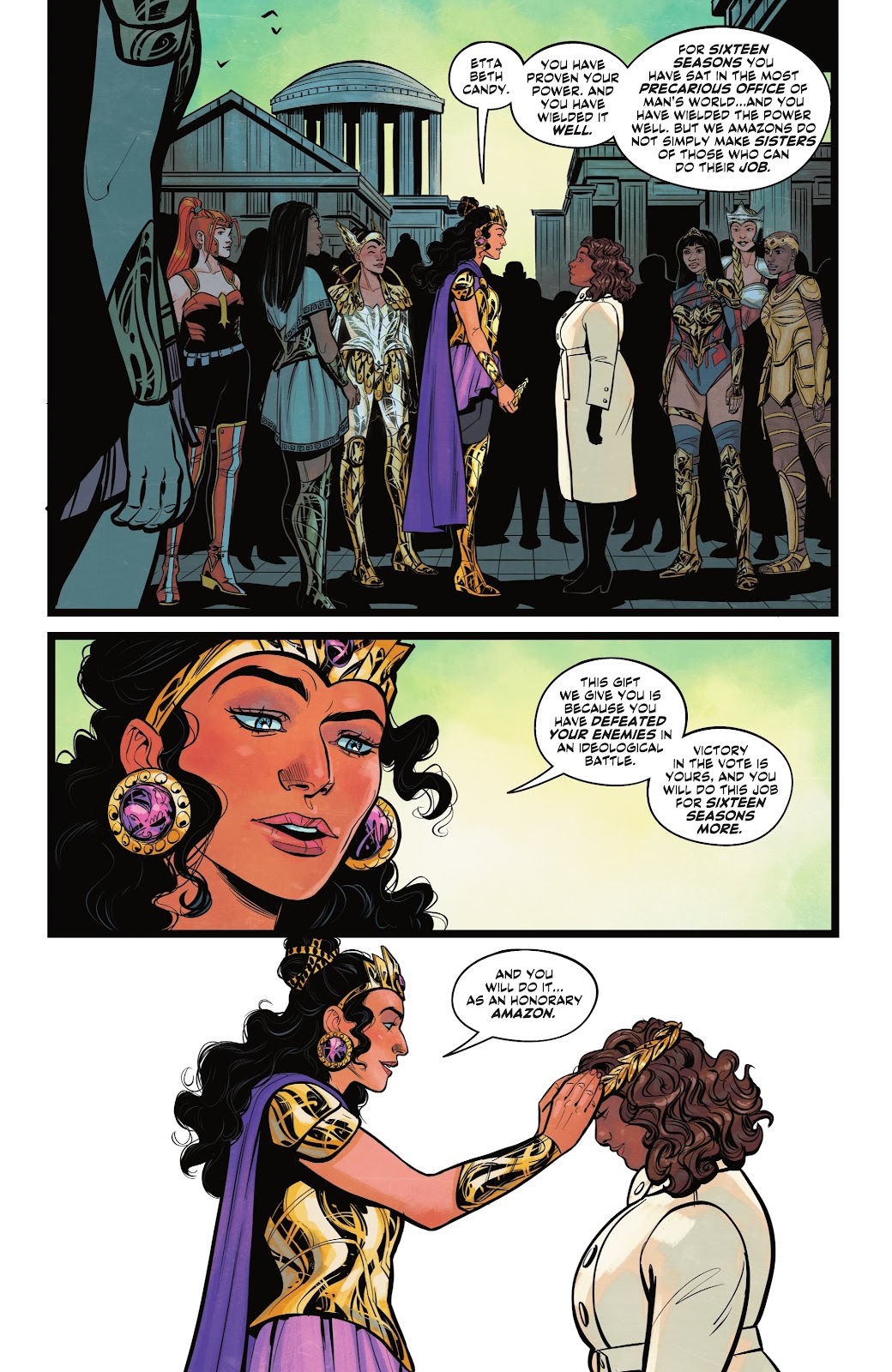 Dark Crisis: Worlds Without A Justice League - Wonder Woman issue Full - Page 8