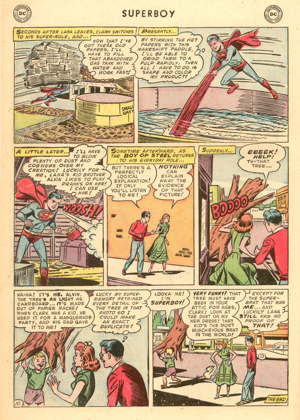 Read online Superboy (1949) comic -  Issue #26 - 11