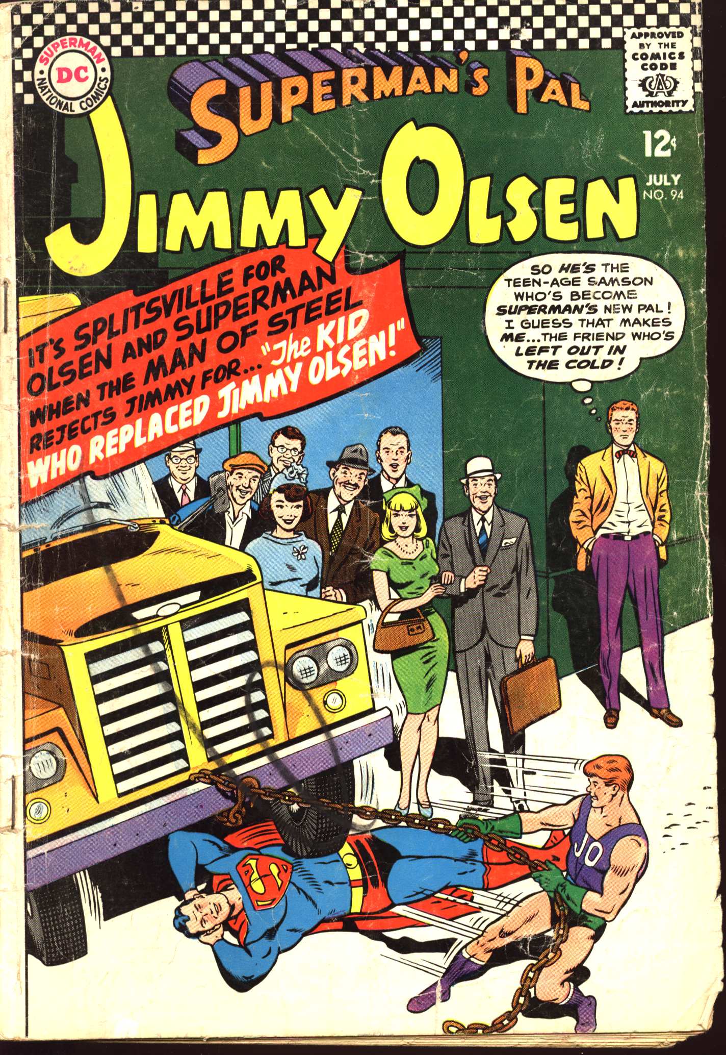 Read online Superman's Pal Jimmy Olsen comic -  Issue #94 - 1