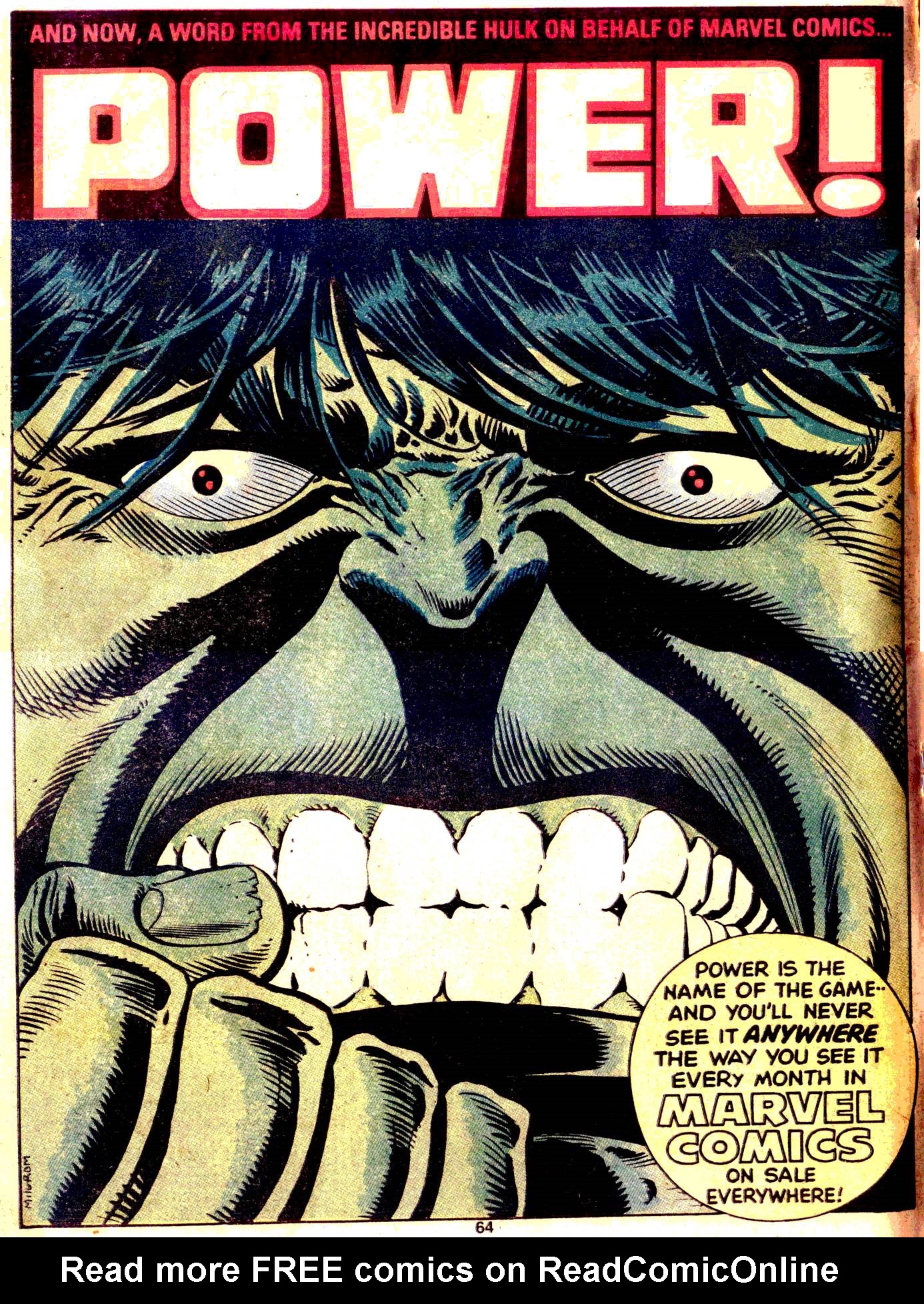 Read online Marvel Treasury Edition comic -  Issue #28 - 66