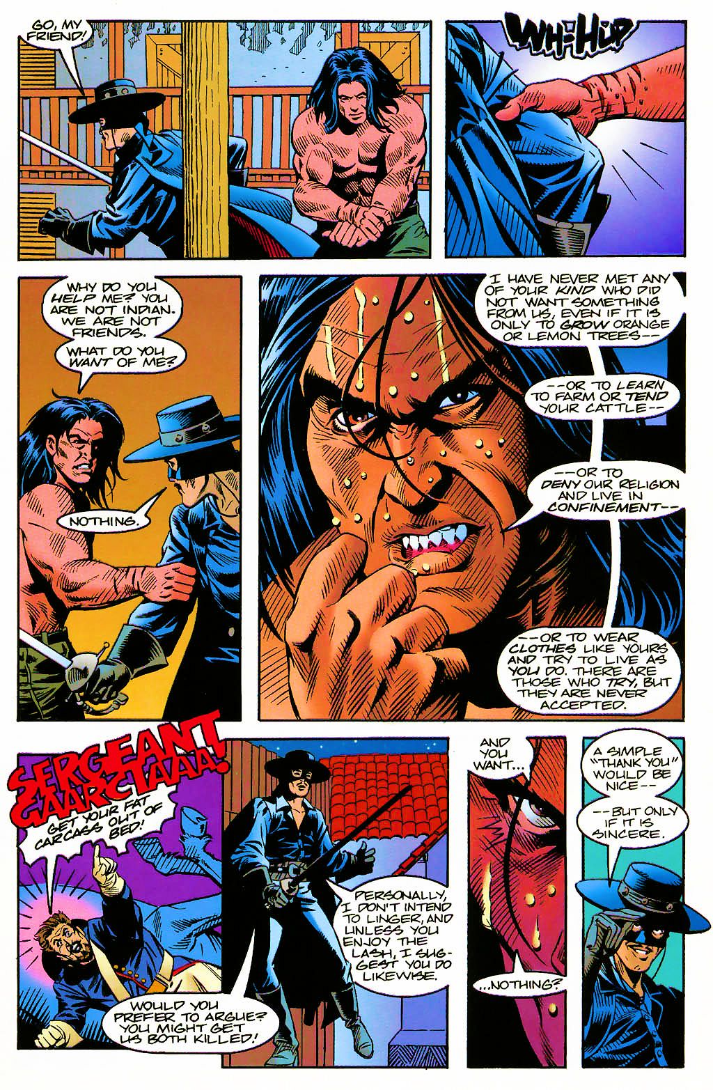 Read online Zorro (1993) comic -  Issue #2 - 10