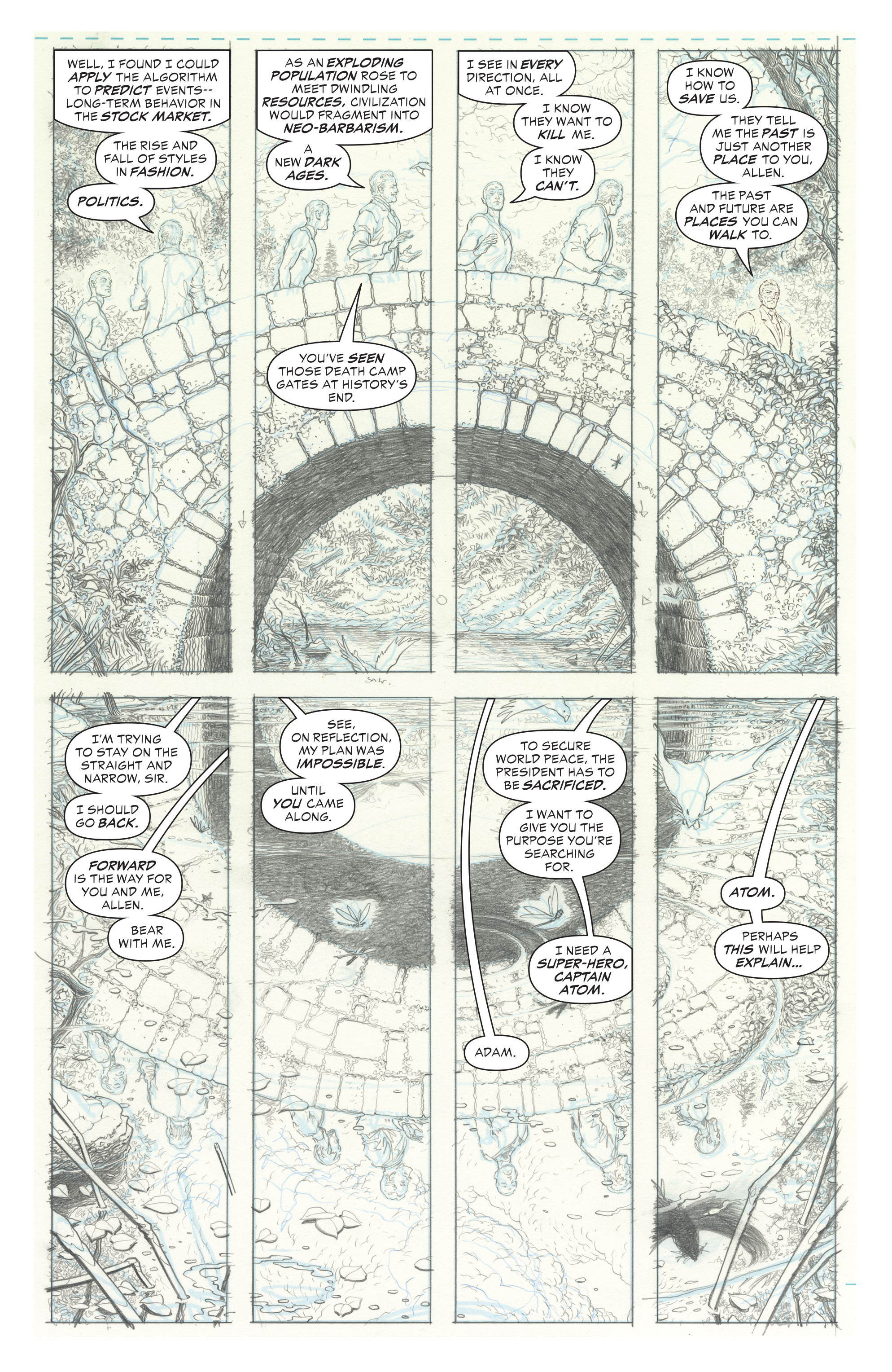 Read online The Multiversity: Pax Americana comic -  Issue # _Director's Cut - 27