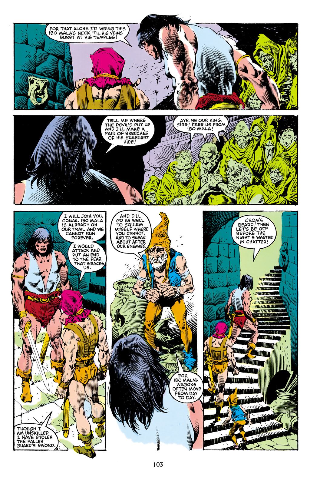 Read online The Chronicles of King Conan comic -  Issue # TPB 4 (Part 2) - 6