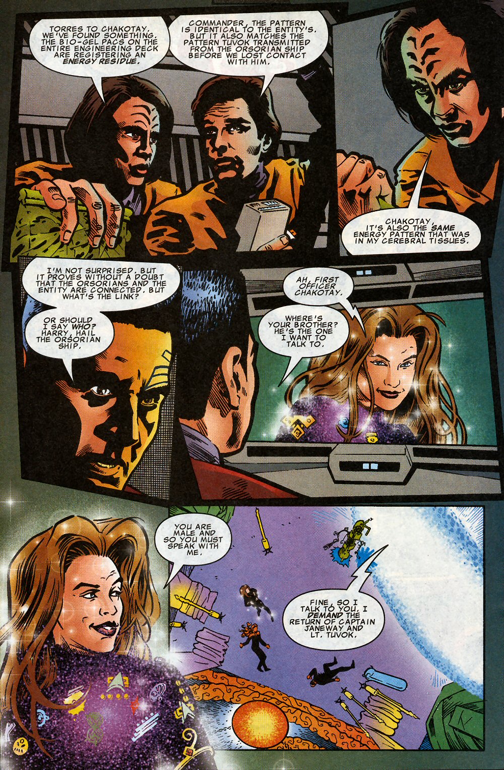 Read online Star Trek: Voyager comic -  Issue #15 - 19