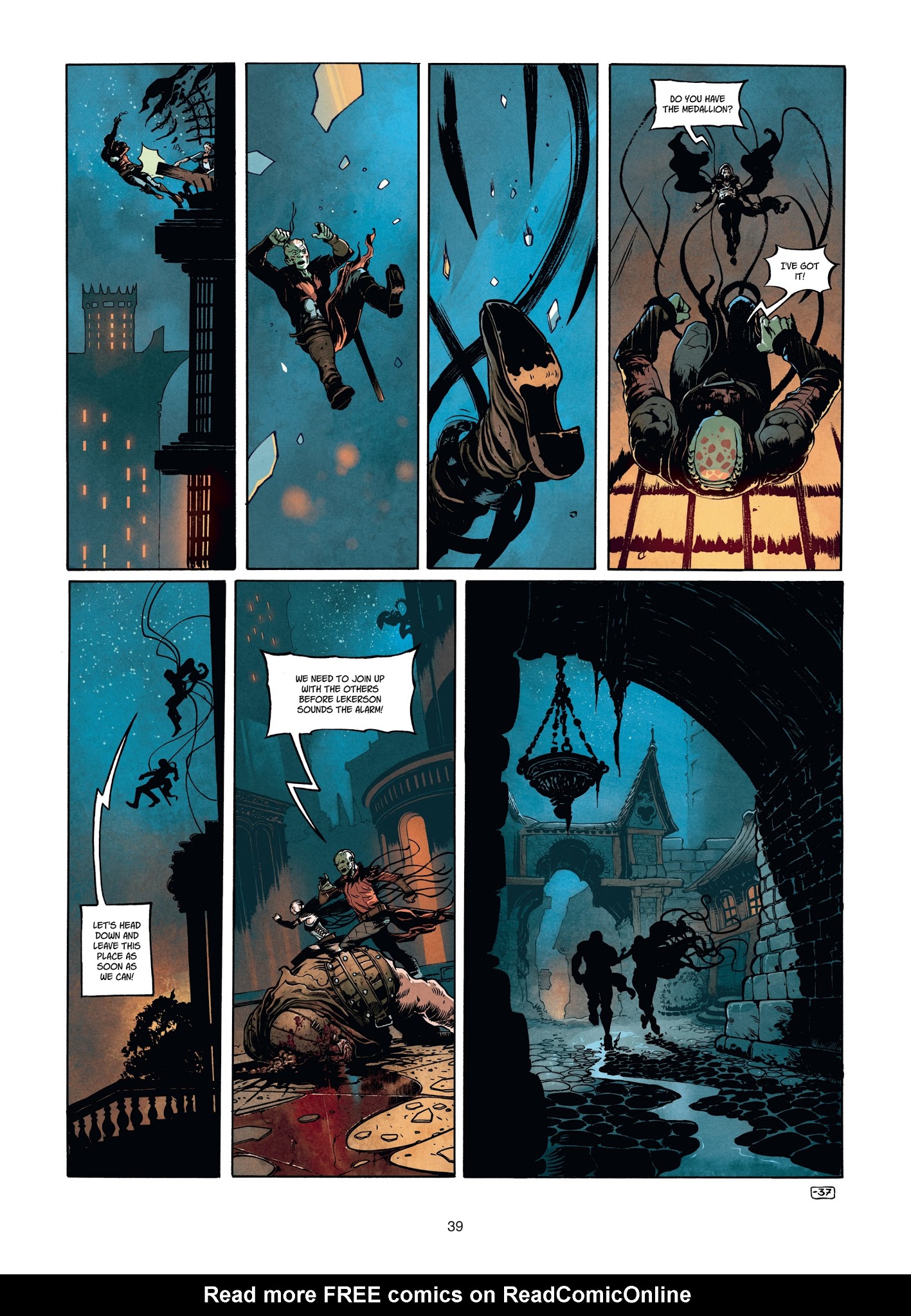 Read online Angor comic -  Issue #5 - 39