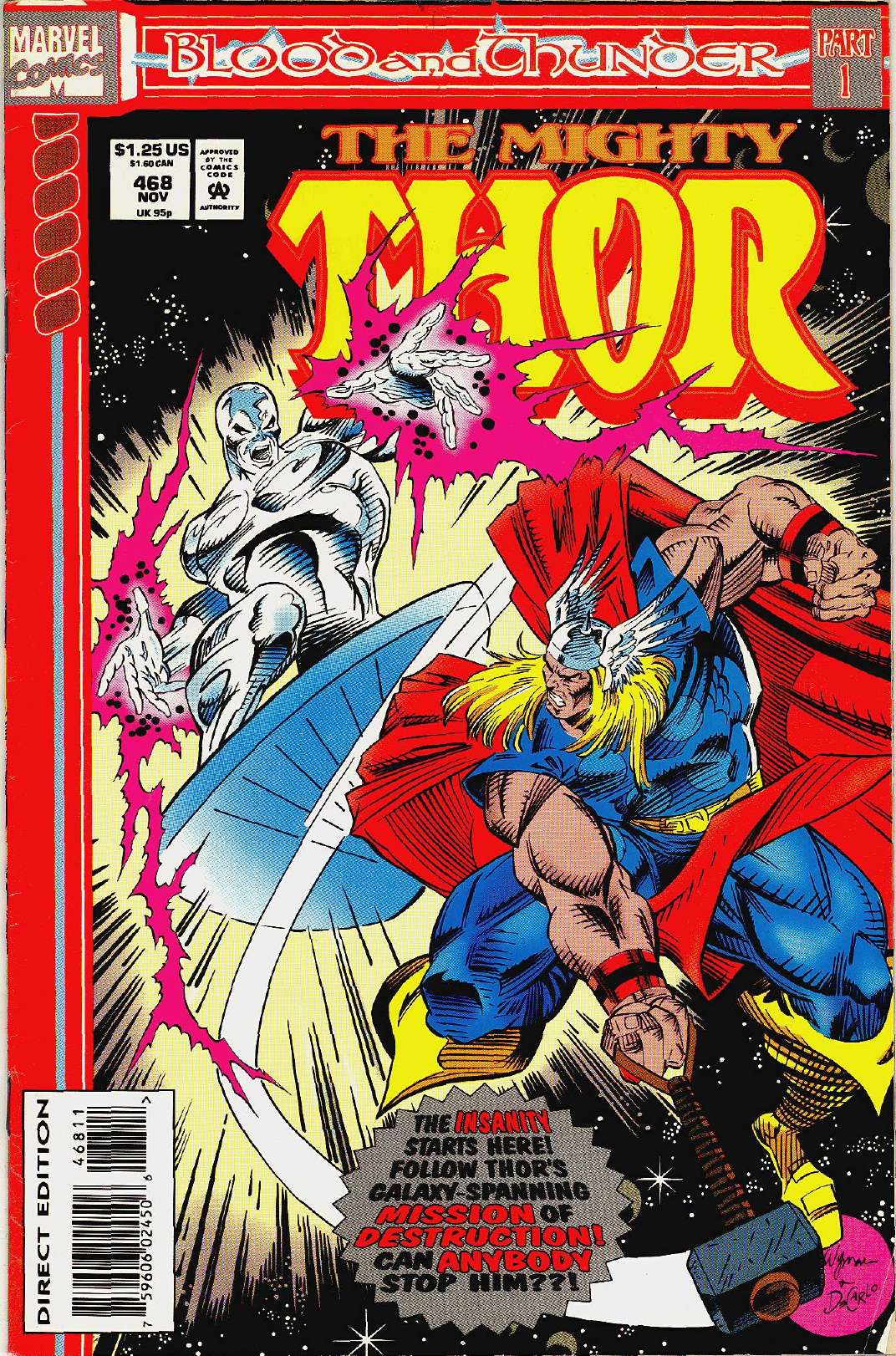 Read online Thor: Blood and Thunder comic -  Issue #1 - 1