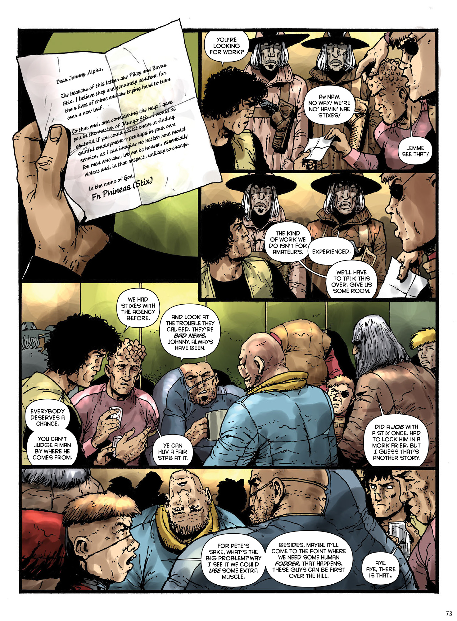 Read online Strontium Dog: Repo Men comic -  Issue # TPB - 75
