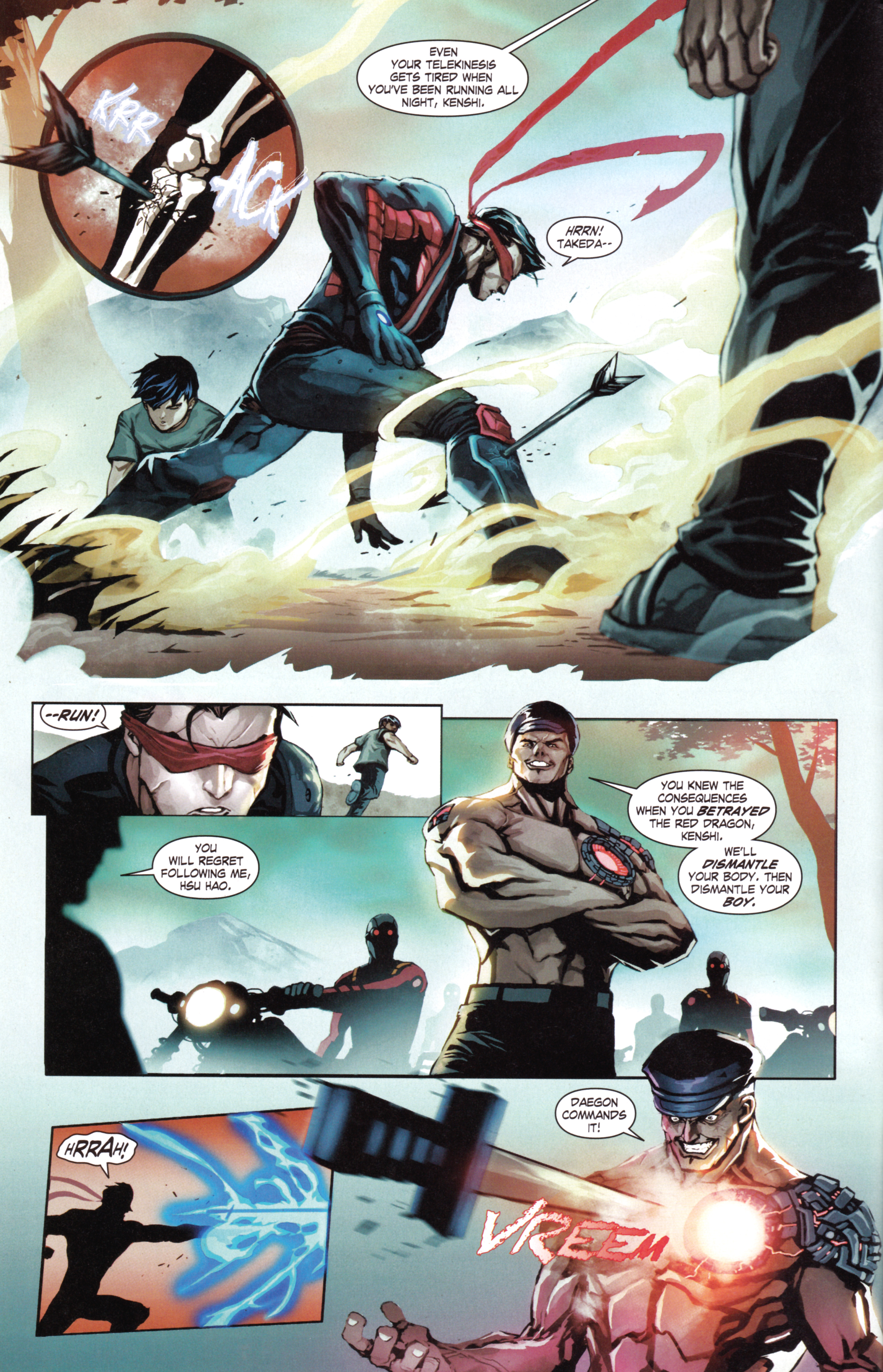 Read online Mortal Kombat X [II] comic -  Issue #1 - 5