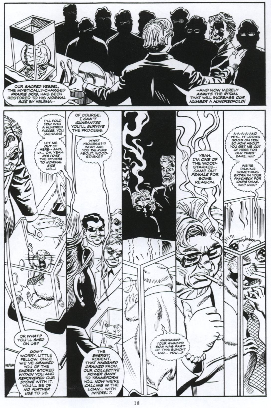 Read online Soulsearchers and Company comic -  Issue #71 - 19