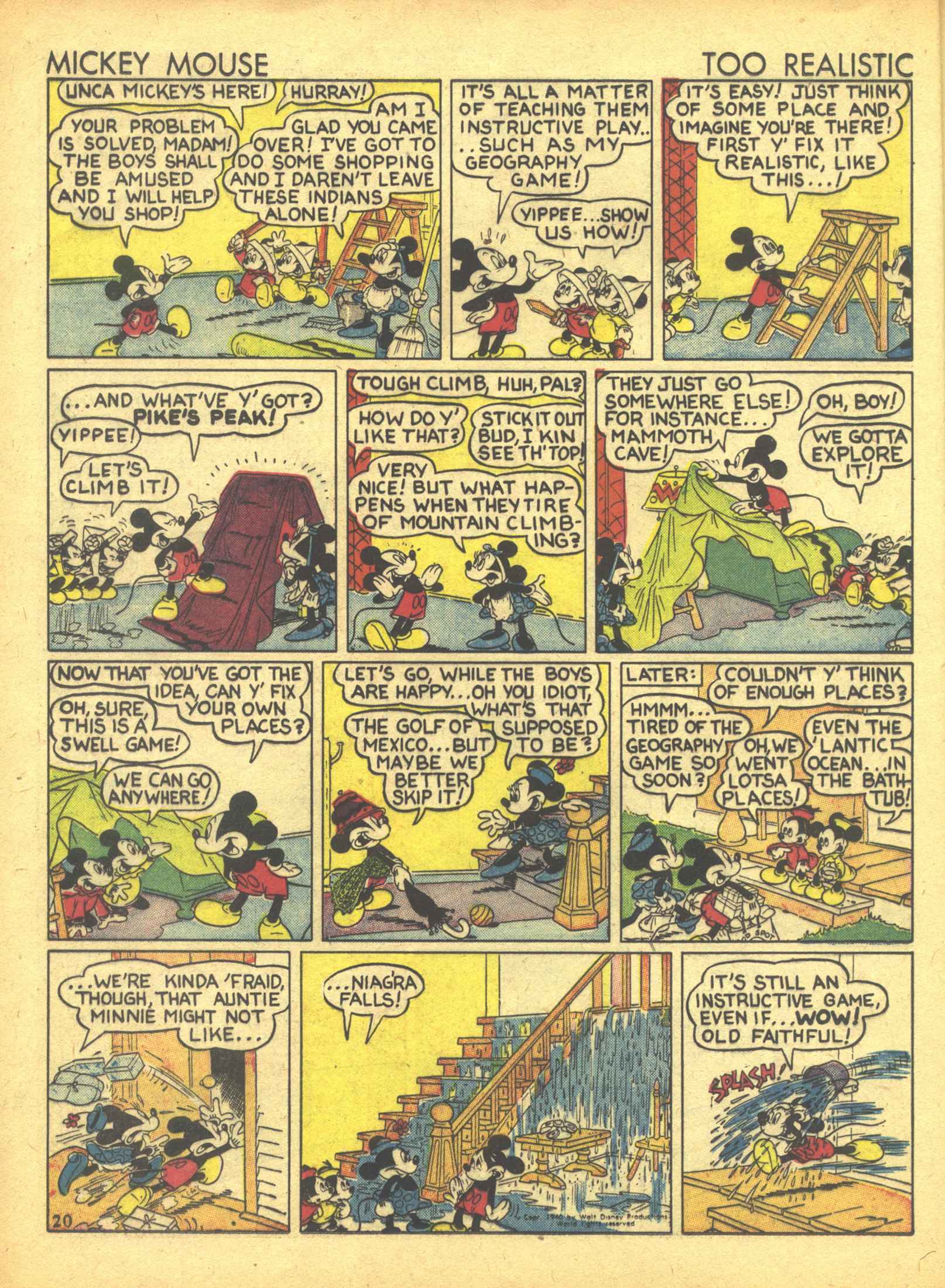 Read online Walt Disney's Comics and Stories comic -  Issue #19 - 22