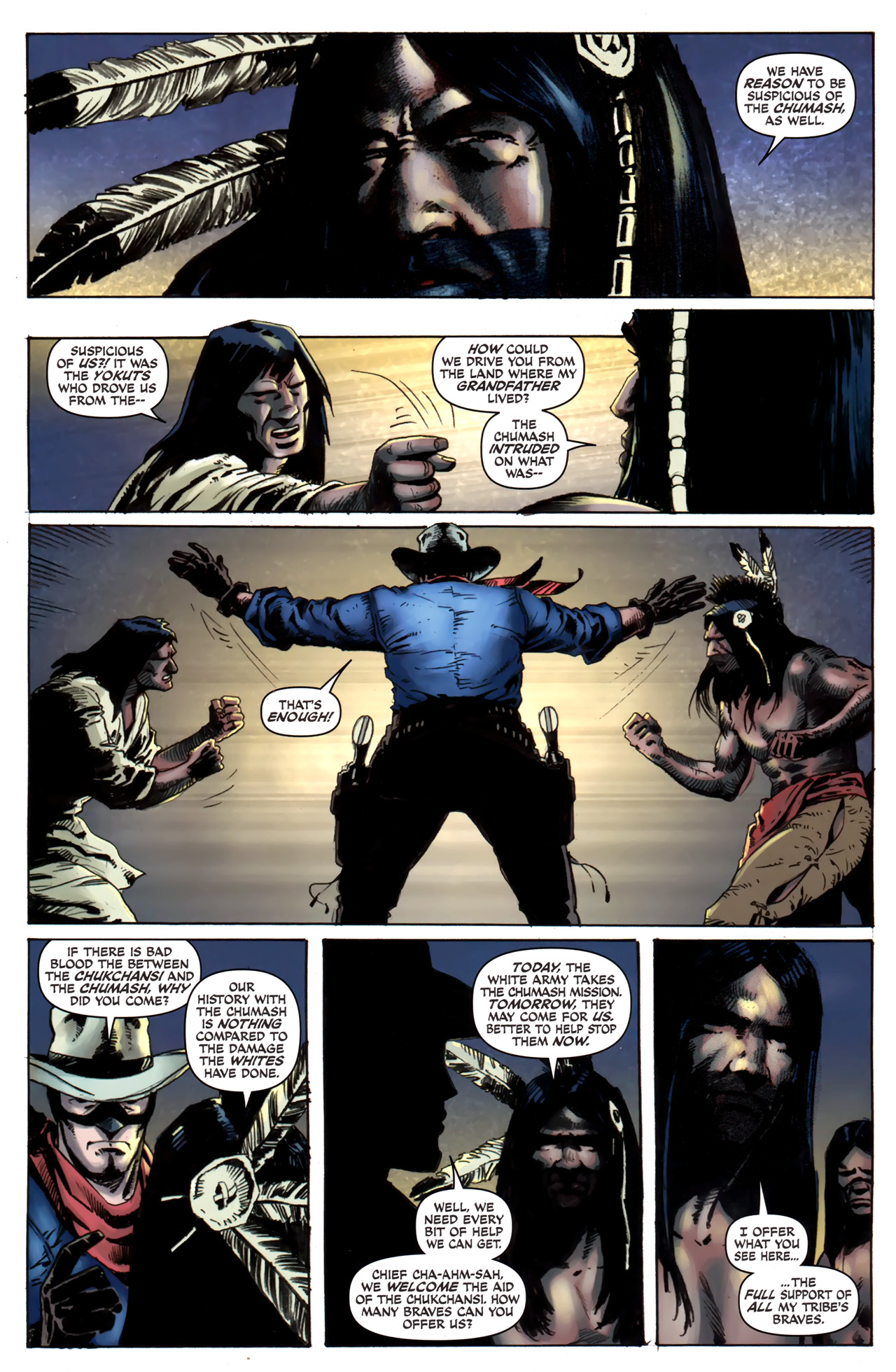 Read online The Lone Ranger & Zorro: The Death of Zorro comic -  Issue #3 - 11